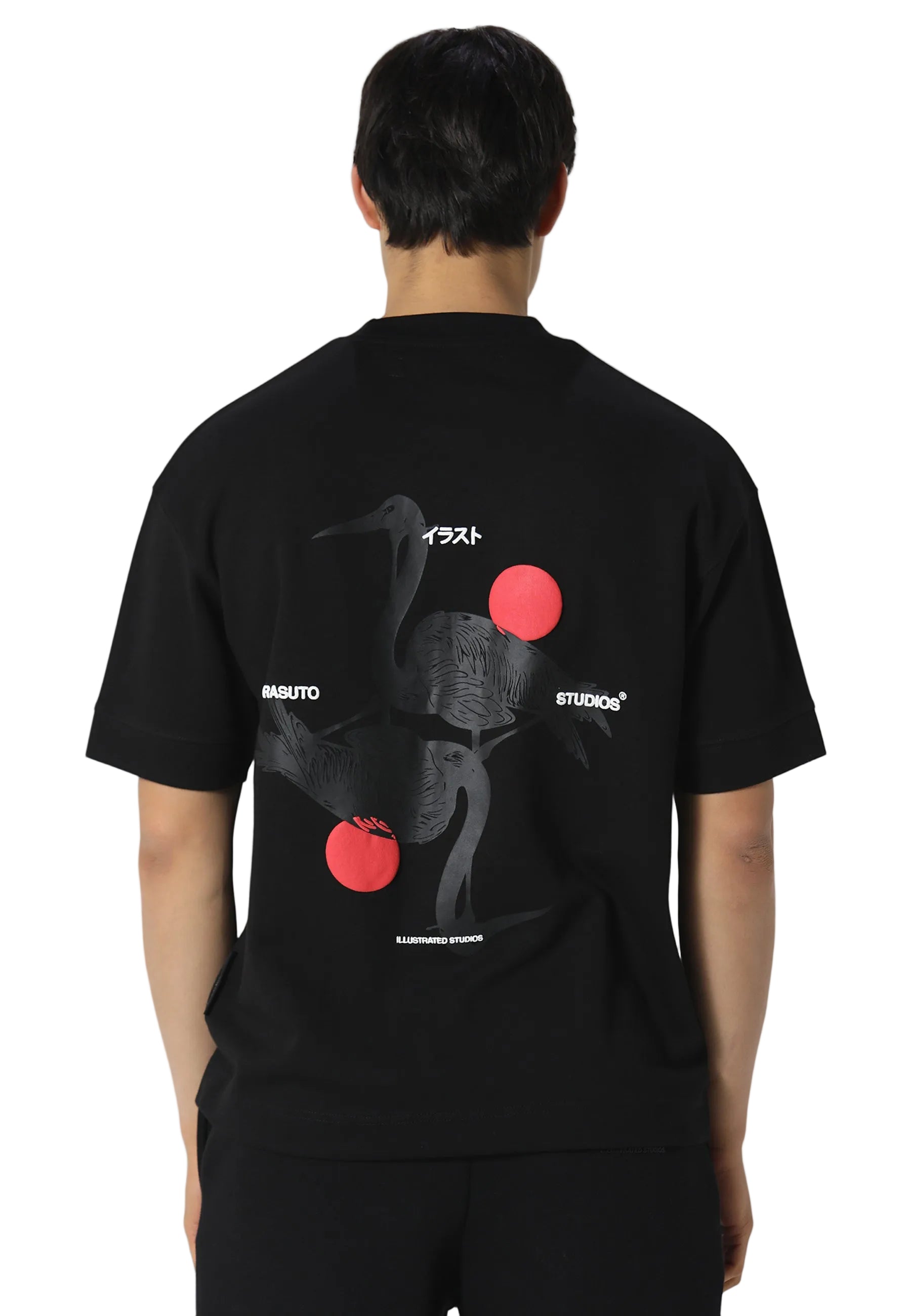 Irasuto Studios Krane Black T-Shirt