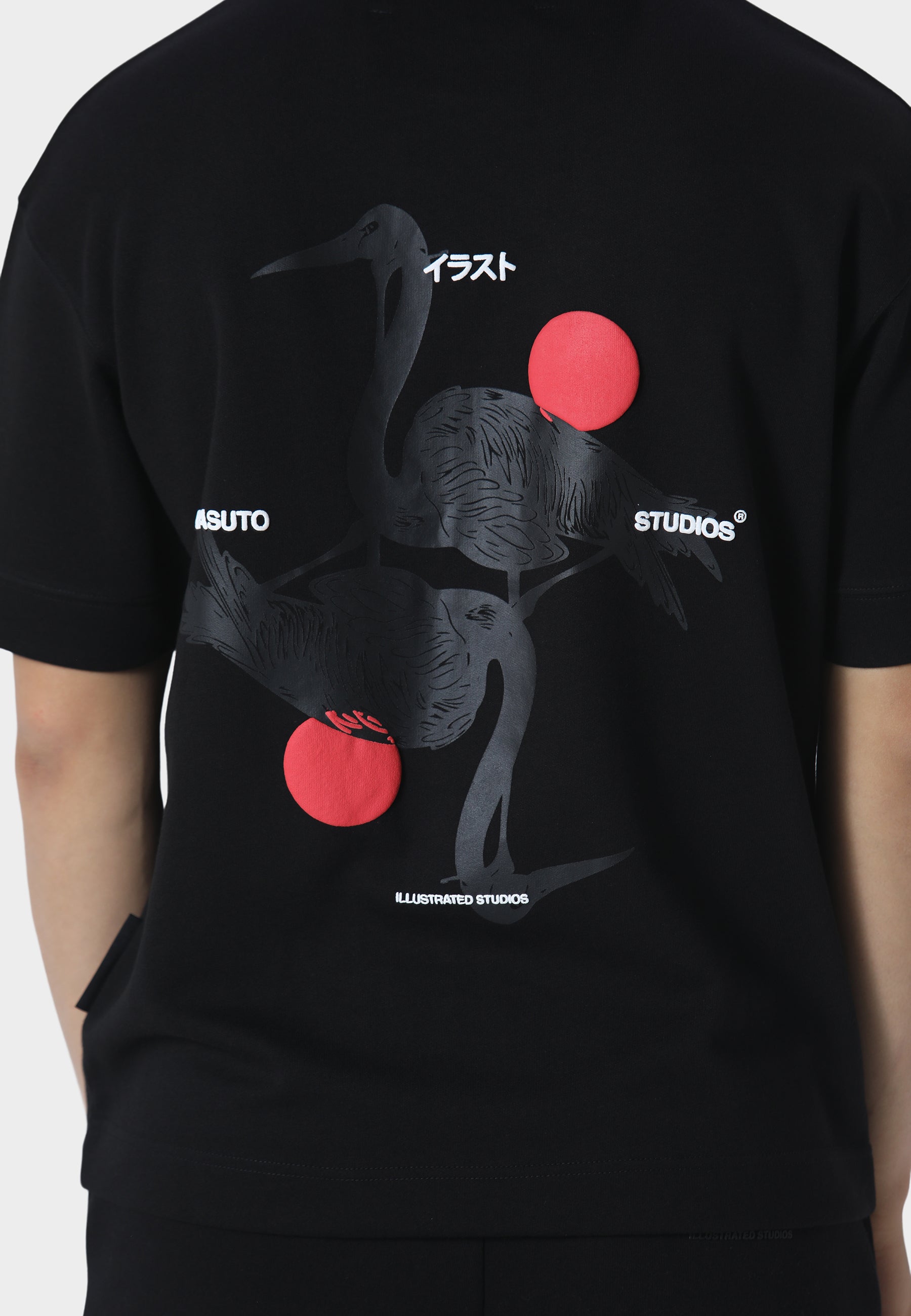 Irasuto Studios Krane Black T-Shirt