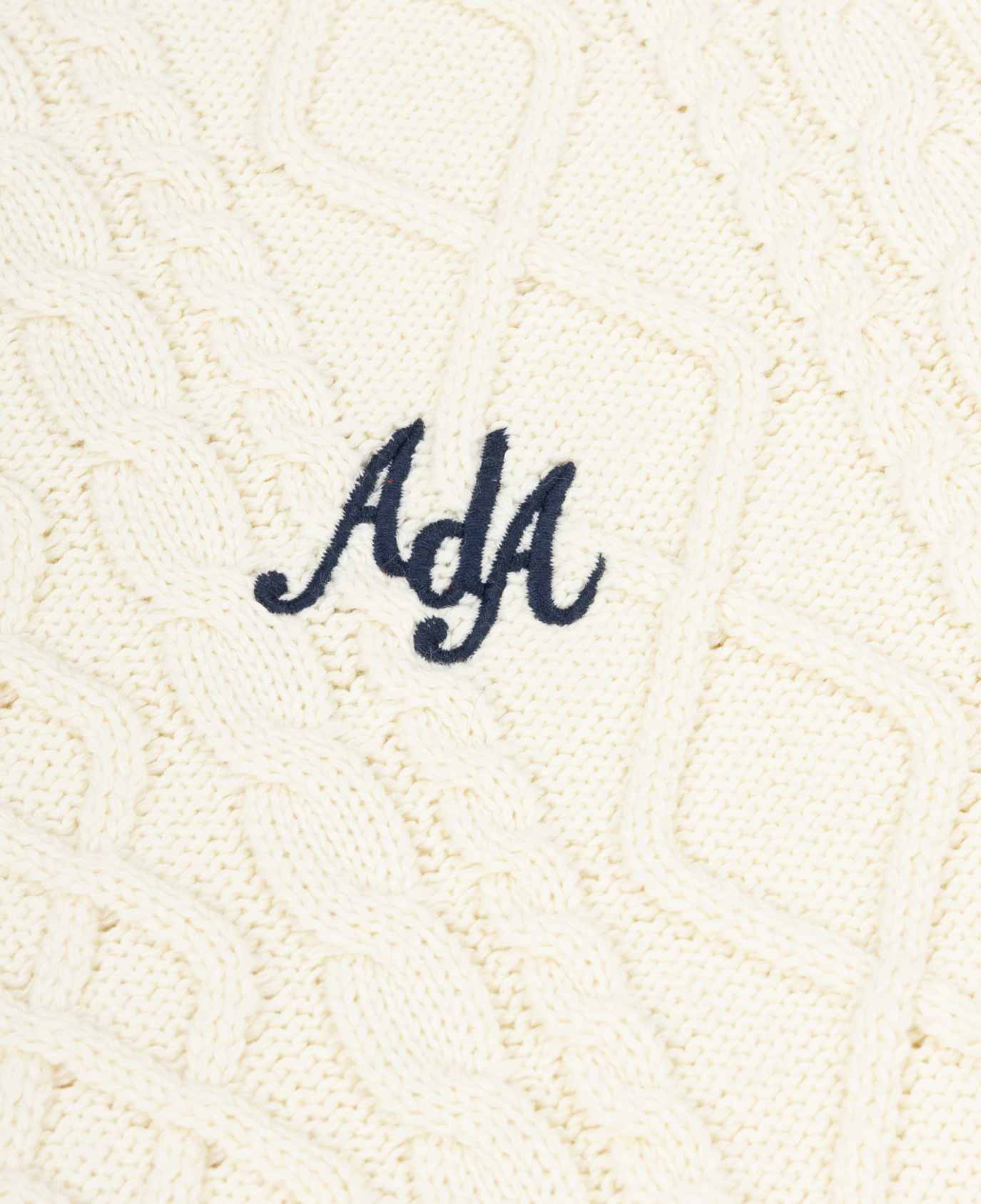 Alma De Ace Lucia Knitted Cream Sweatshirt