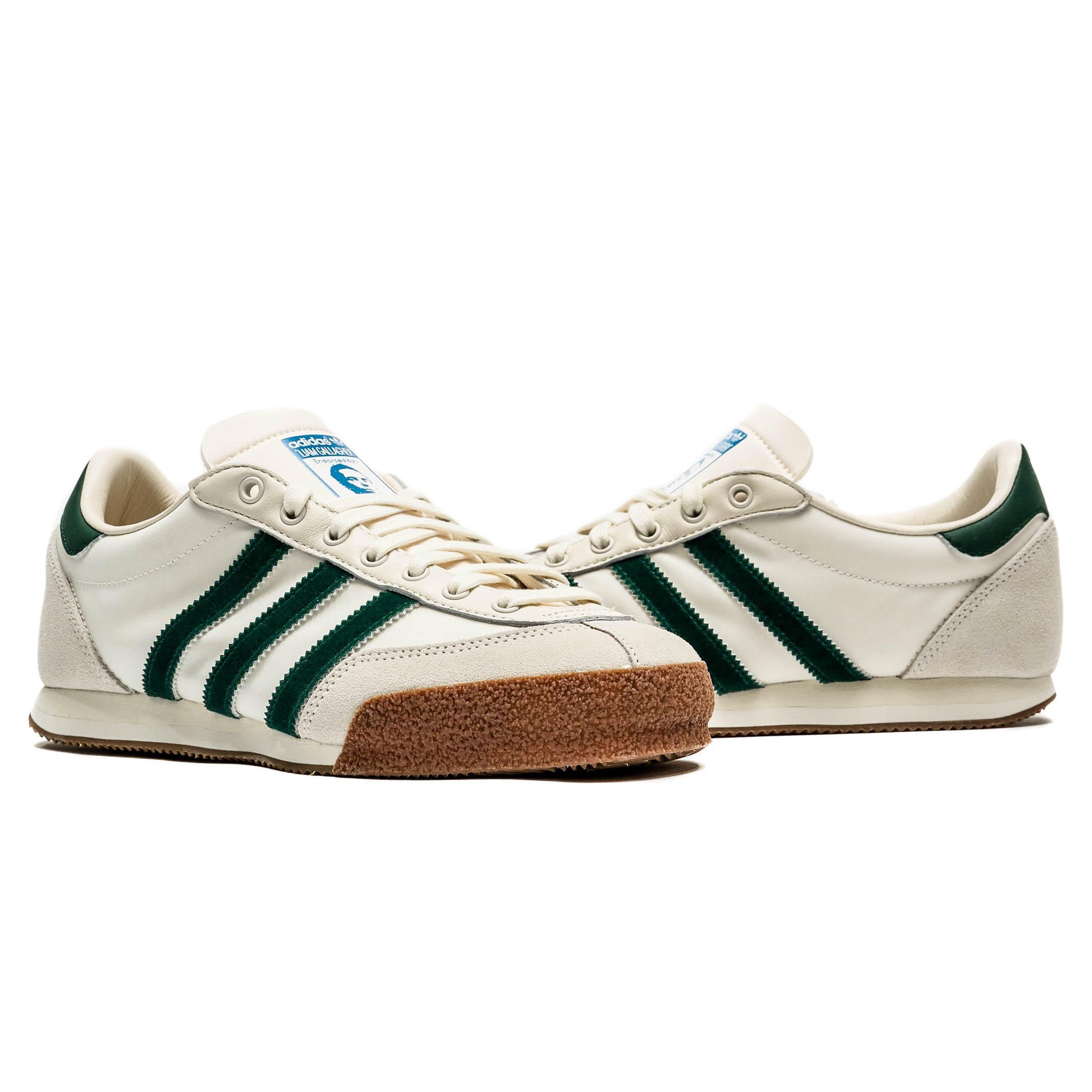 Back side View of Liam Gallagher x Adidas Spezial LG2 Bottle Green IF8358