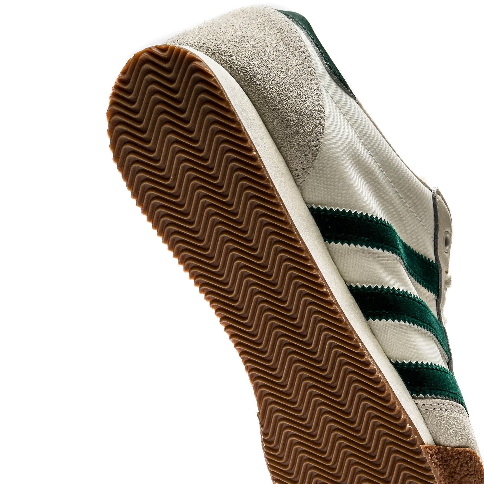 Sole View of Liam Gallagher x Adidas Spezial LG2 Bottle Green IF8358