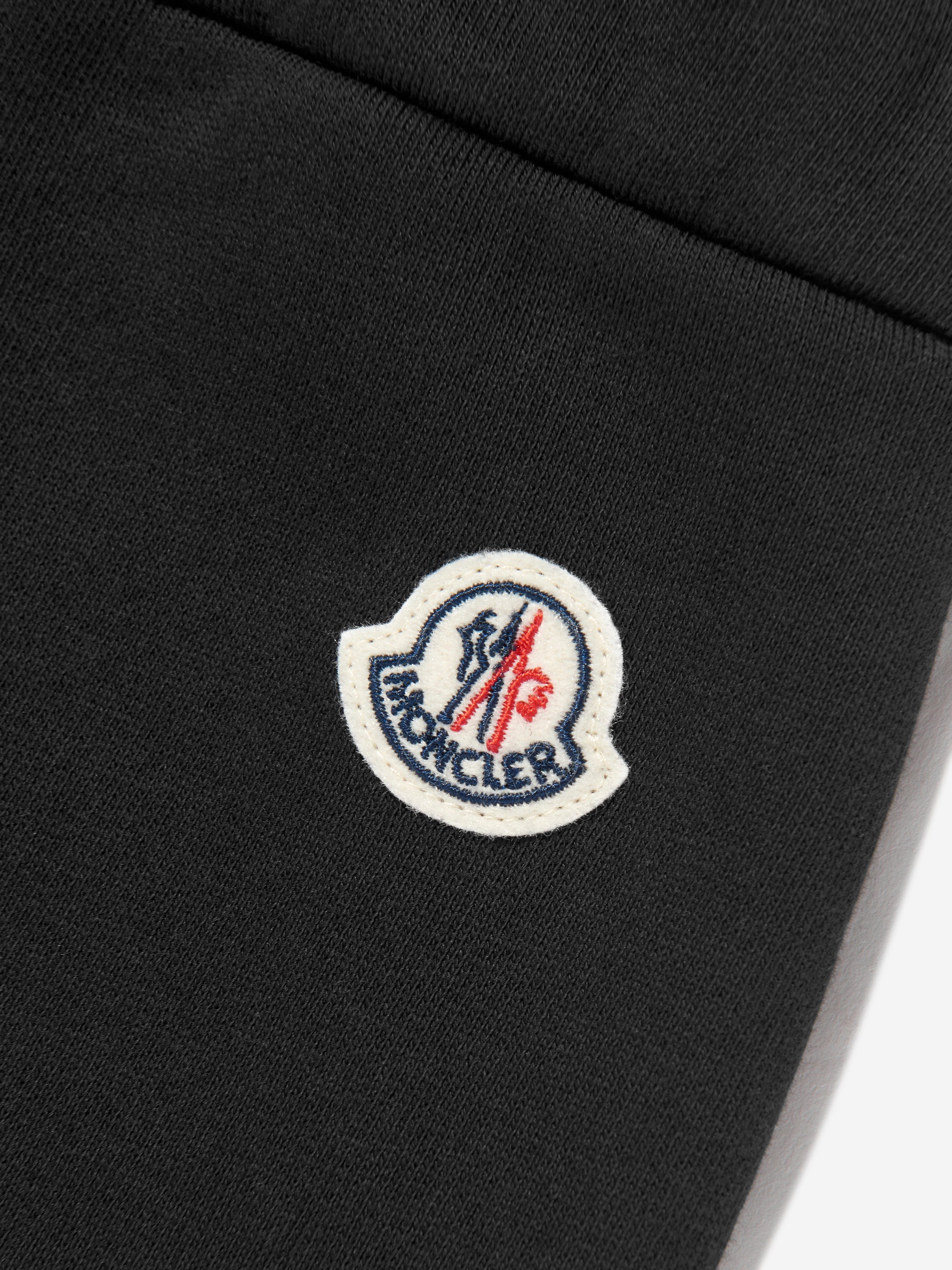 Moncler Enfant Boys Logo Black Sweatpants