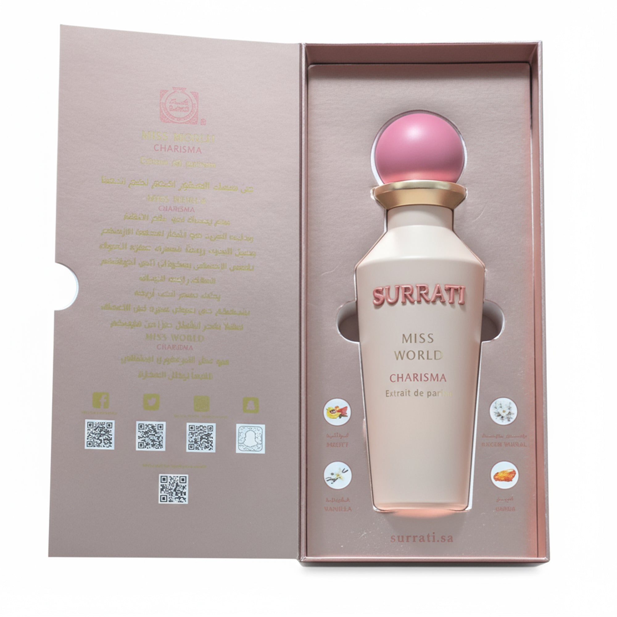 Surrati Charisma Miss World Extrait De Parfum 150ml
