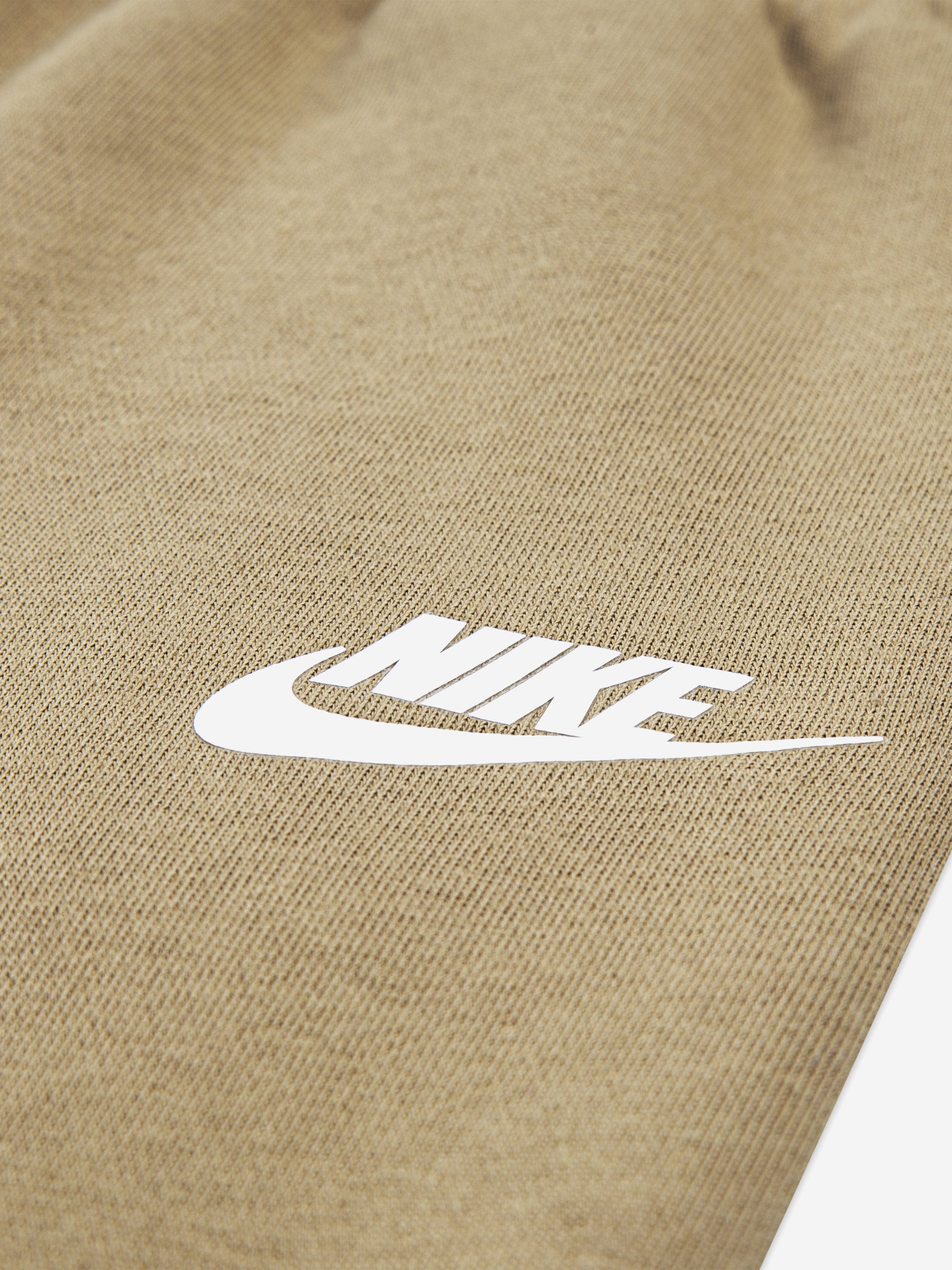 Nike Boys NSW Fleece Beige Tracksuit