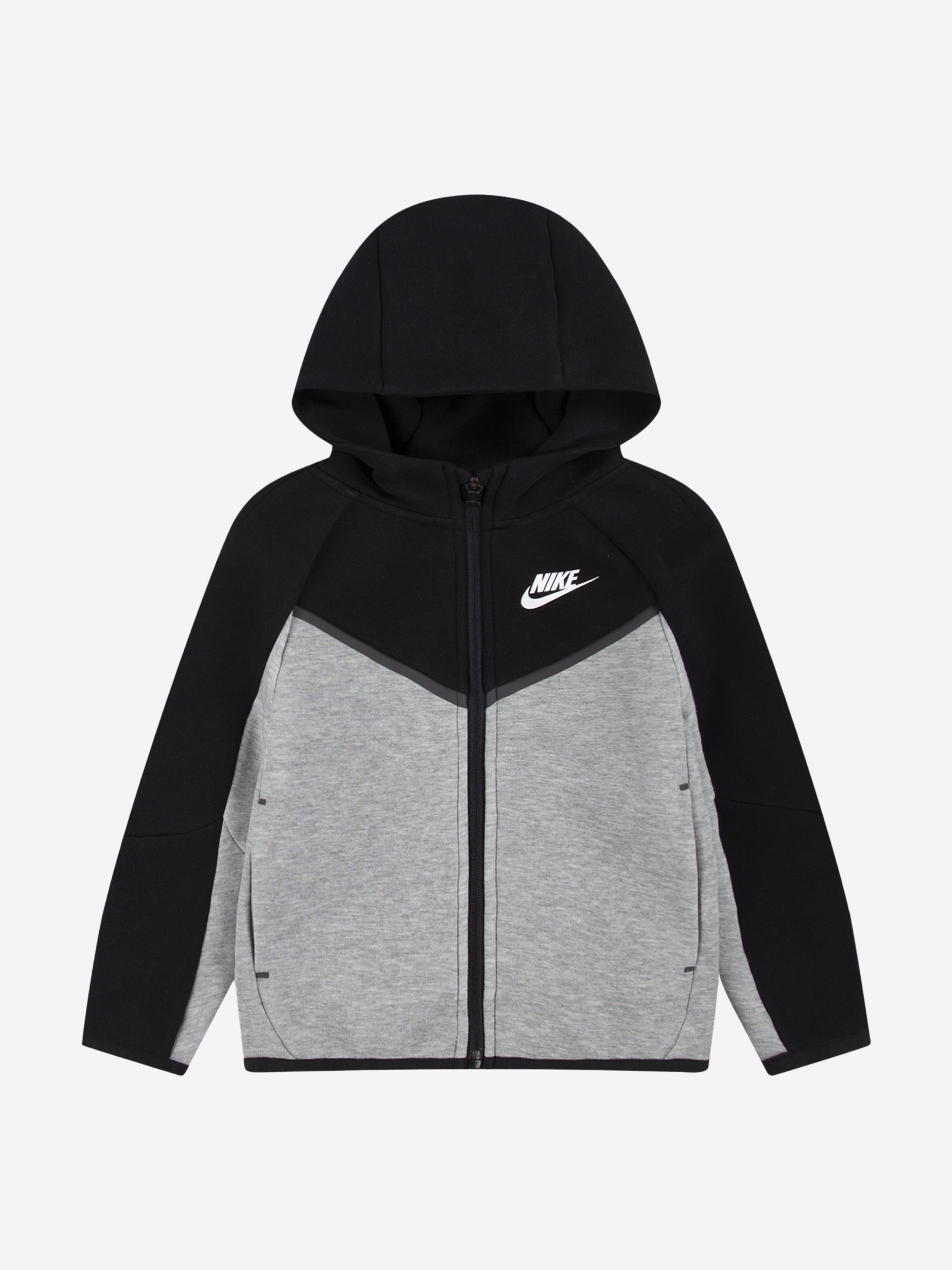 Nike Kids NSW Tech Fleece Grey Tracksuit