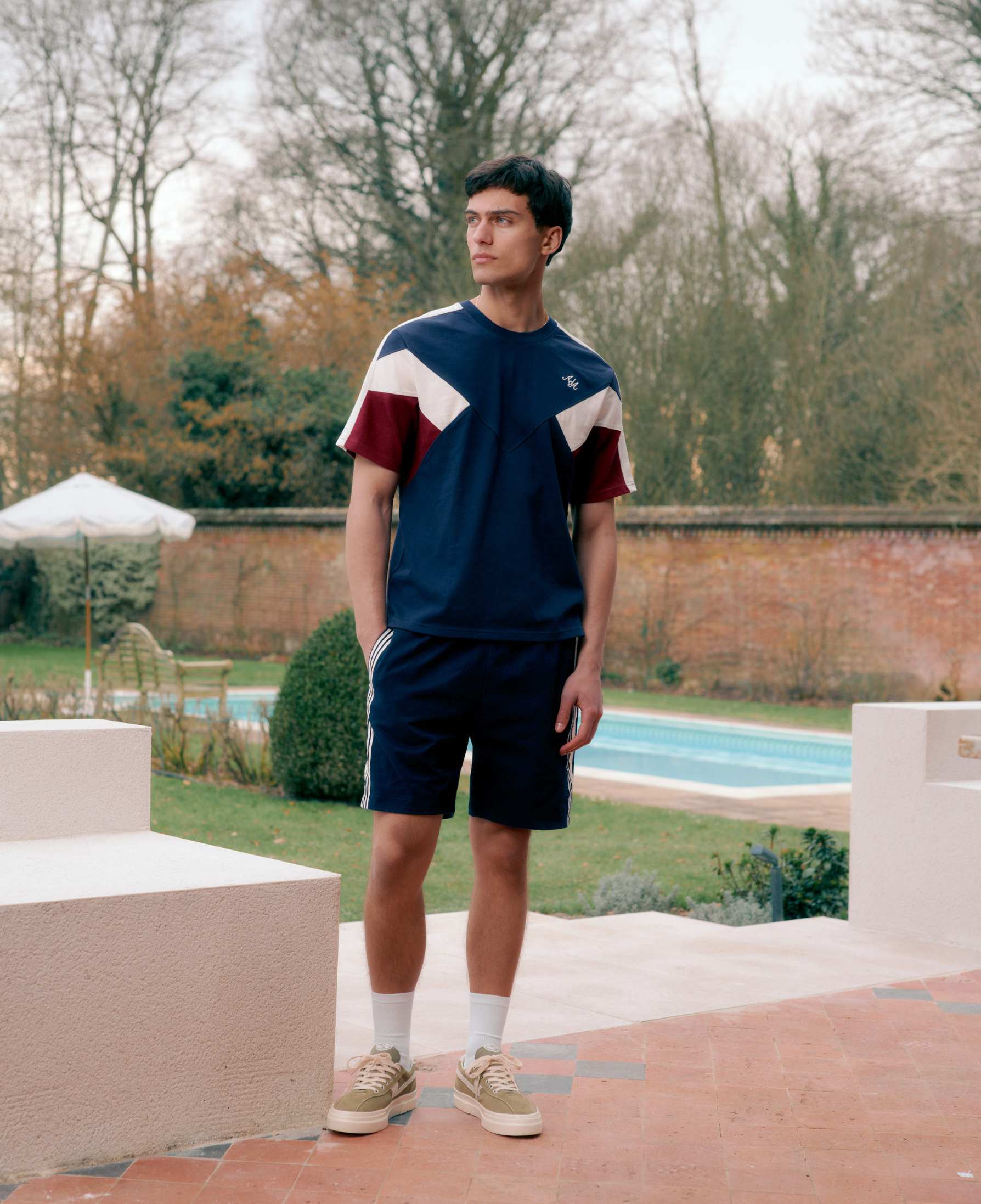 Alma De Ace Naoki Navy T-Shirt
