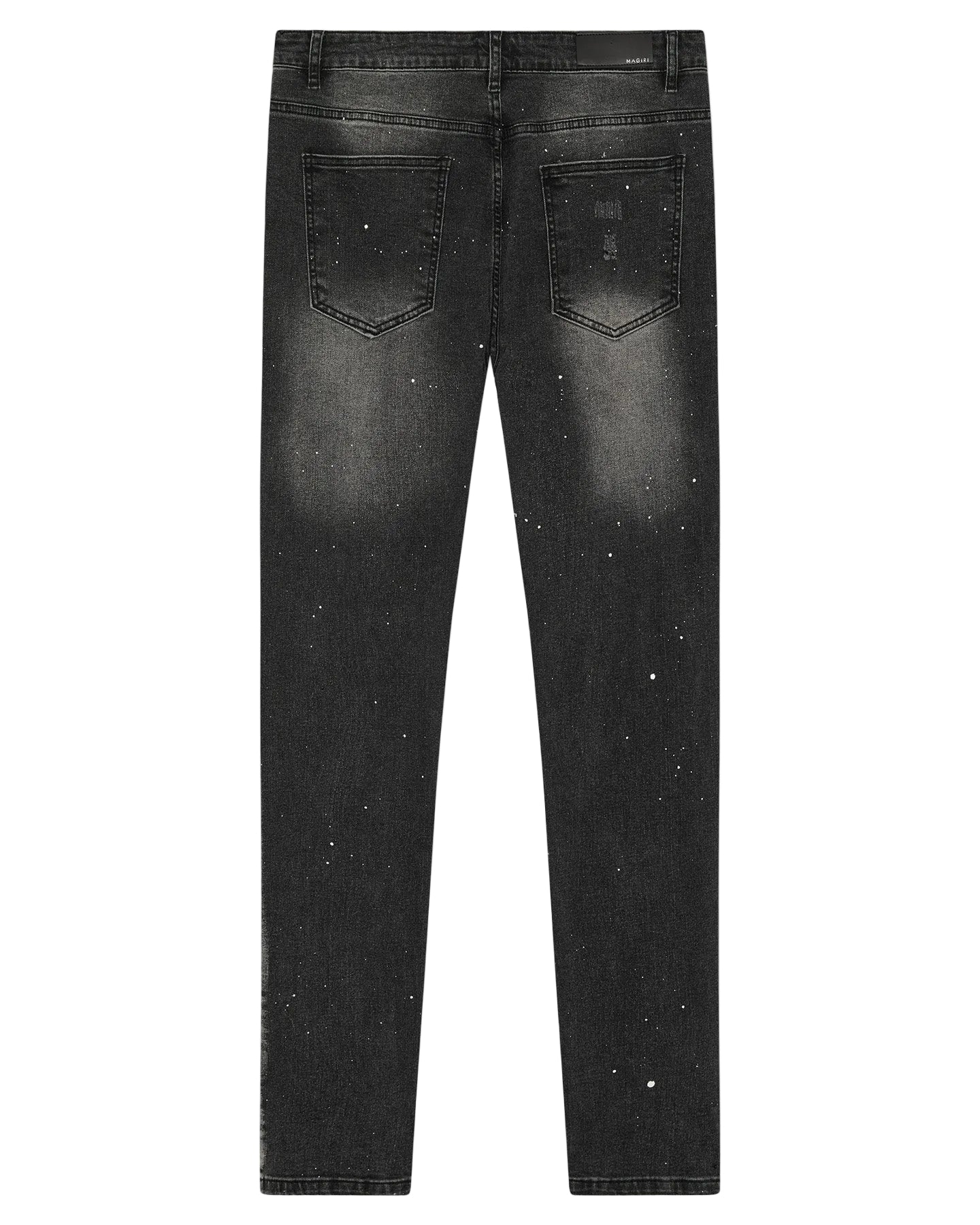 MAGIRI Ombre Slim Black Jeans