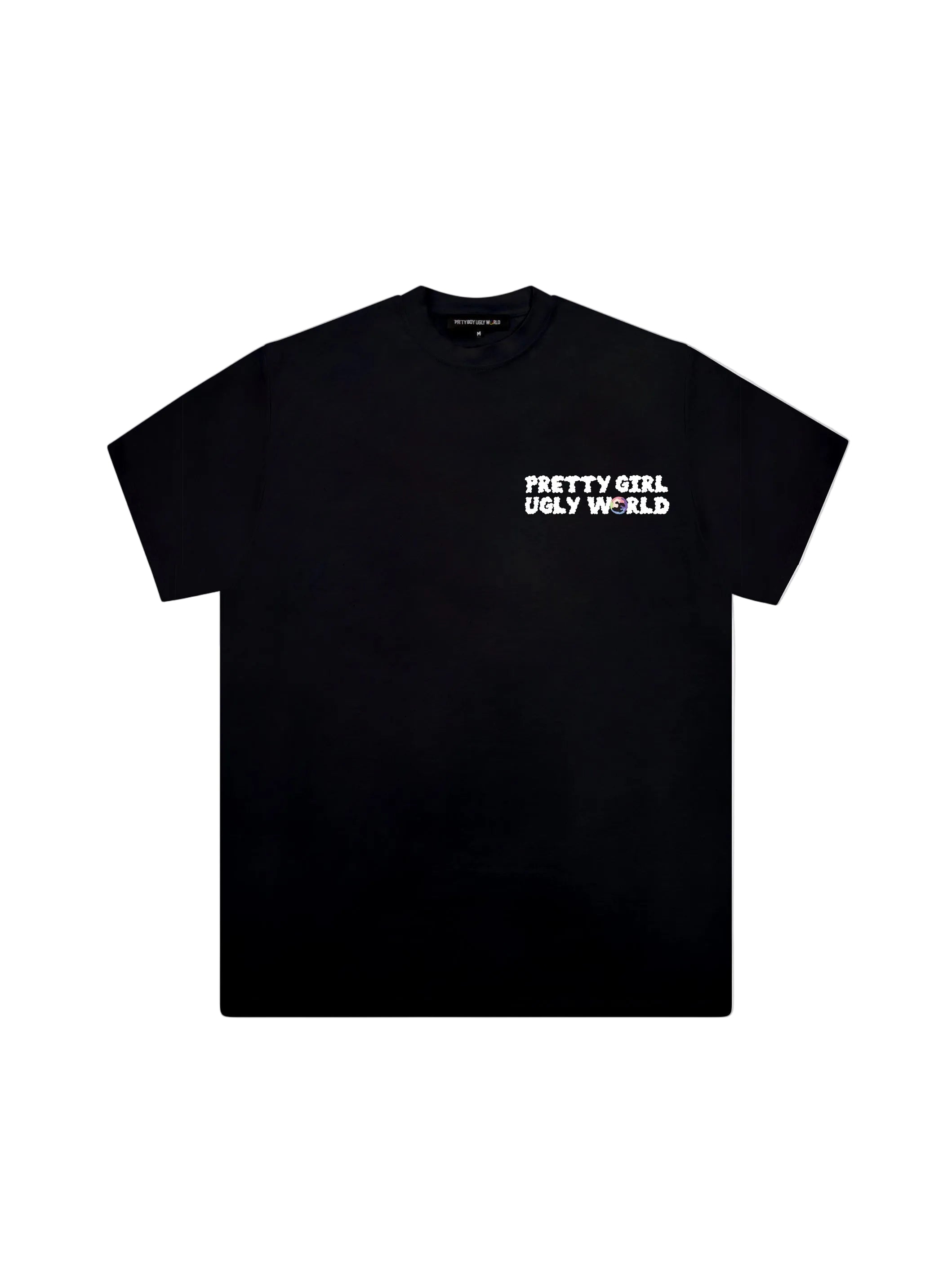 Pretty Girl Ugly World Black T-Shirt