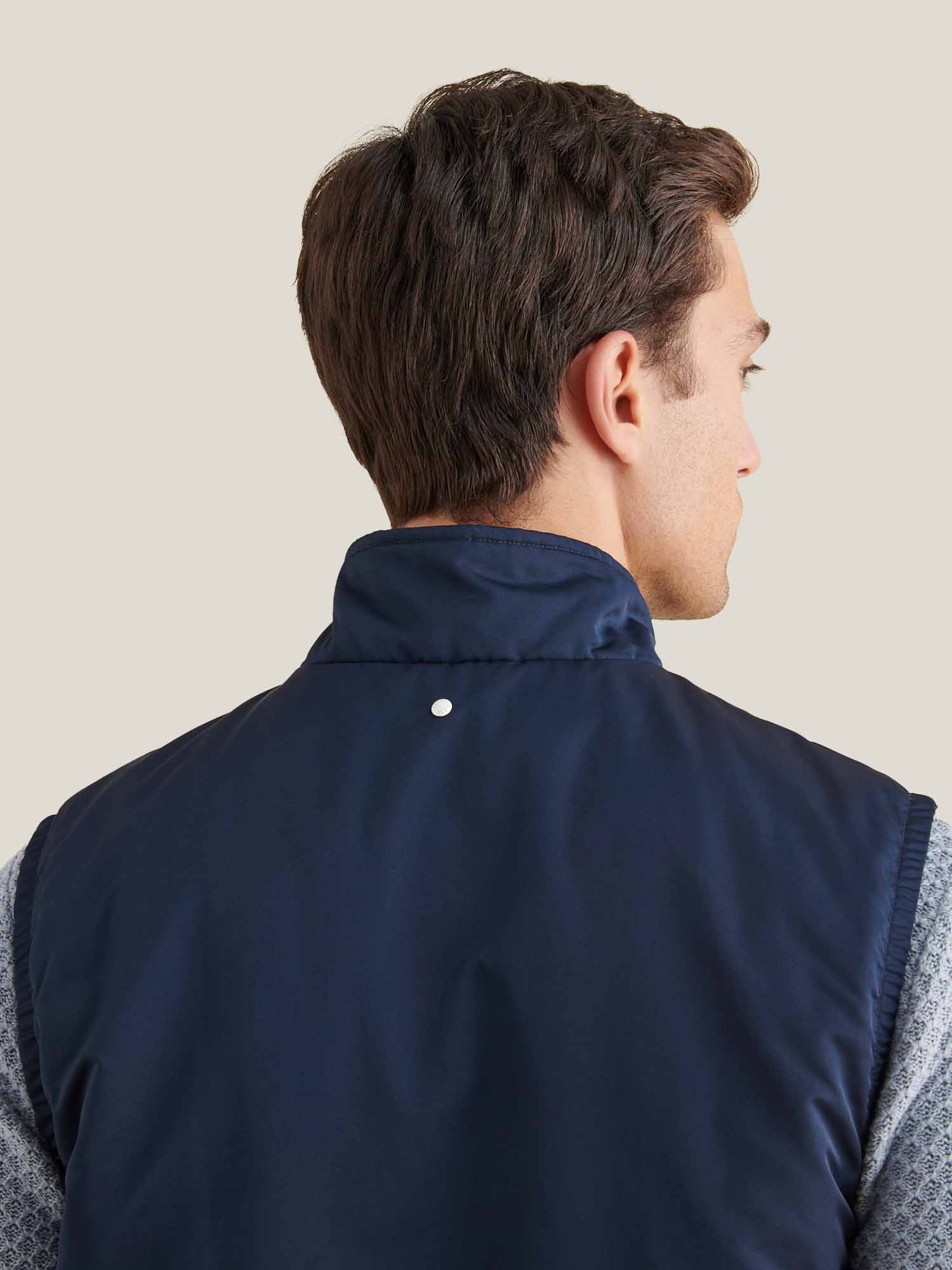 Peckham Rye Light Padded Dark Sapphire Navy Gilet