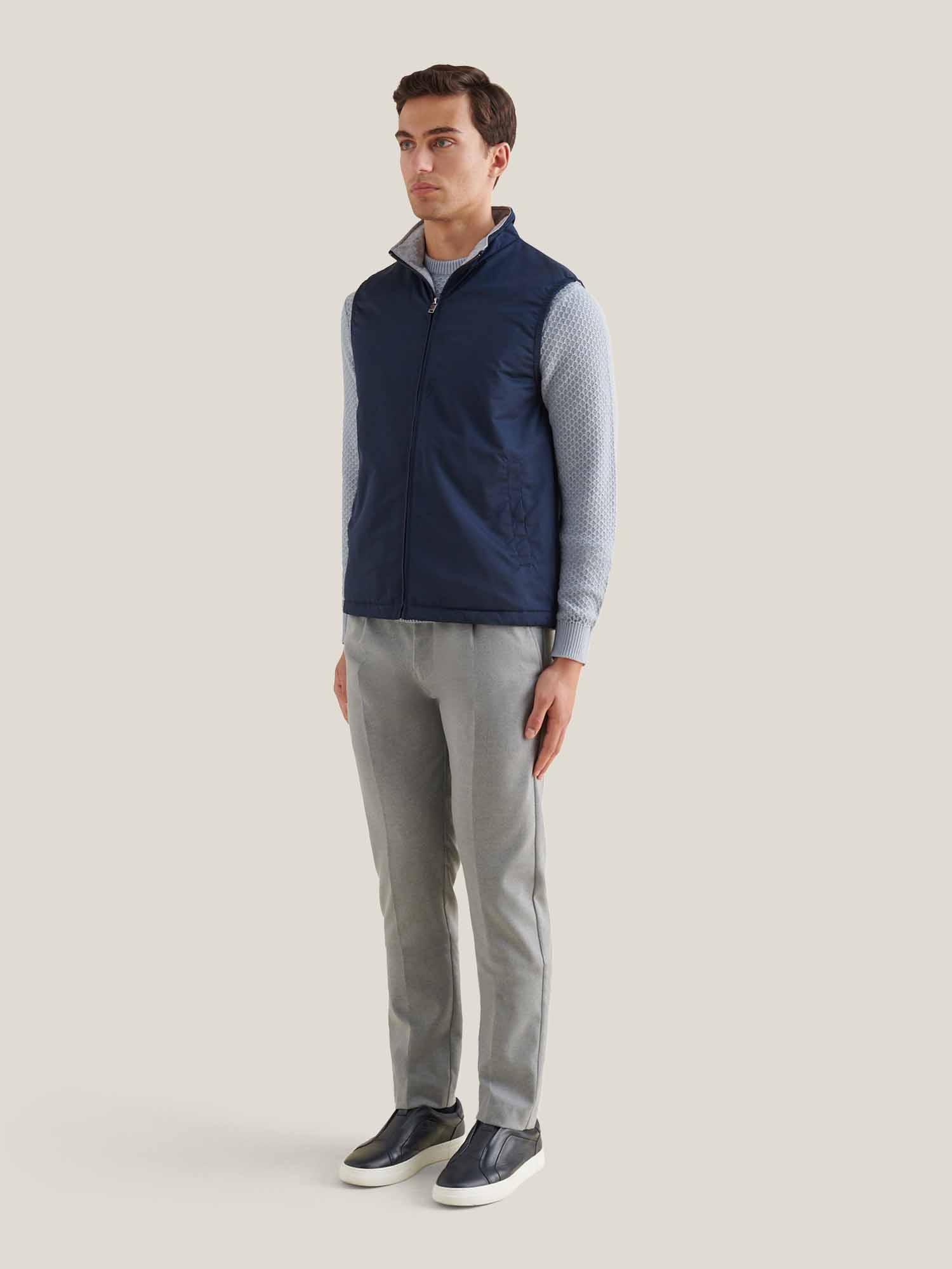 Peckham Rye Light Padded Dark Sapphire Navy Gilet