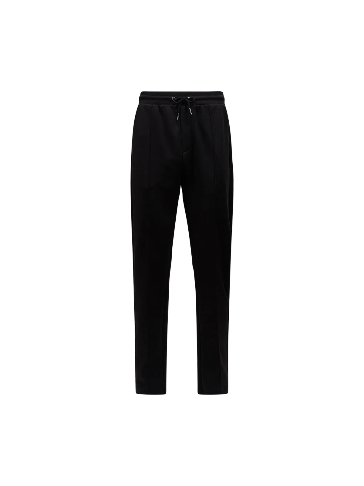 Front View of Peckham Rye Interlock Black Sweatpants PRY0337-023