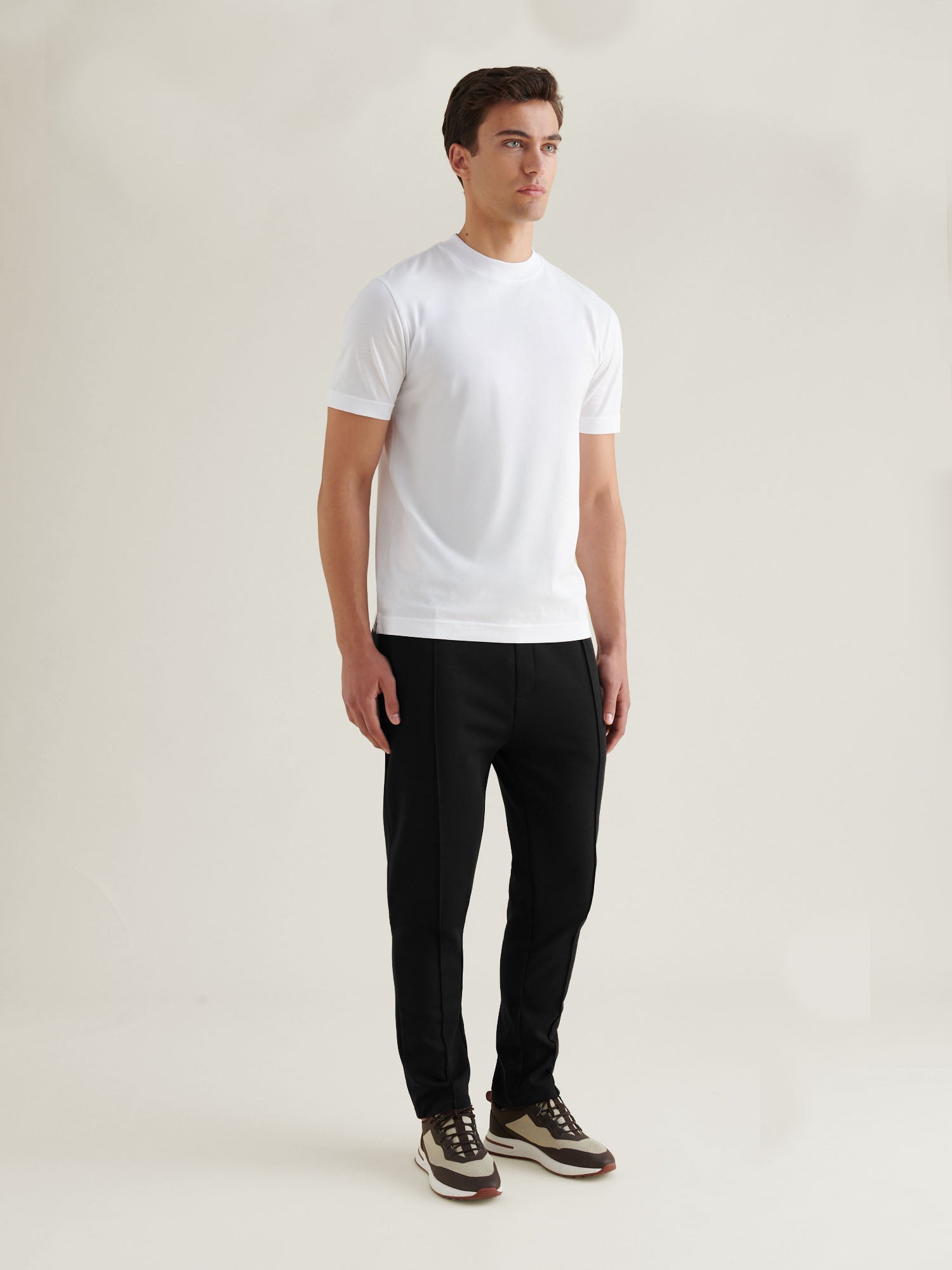 Peckham Rye Interlock Black Sweatpants
