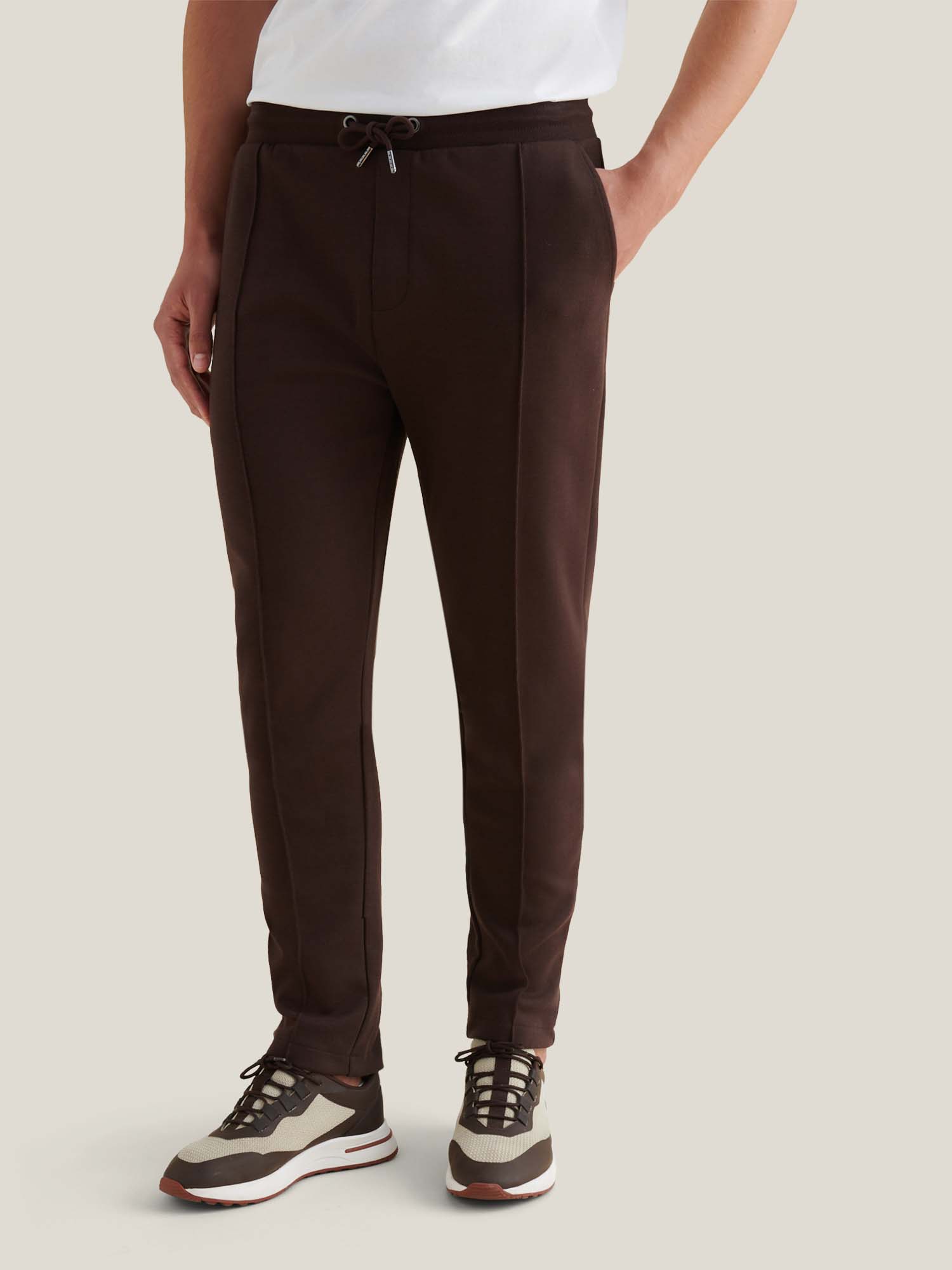 Peckham Rye Jersey Interlock Java Sweatpants