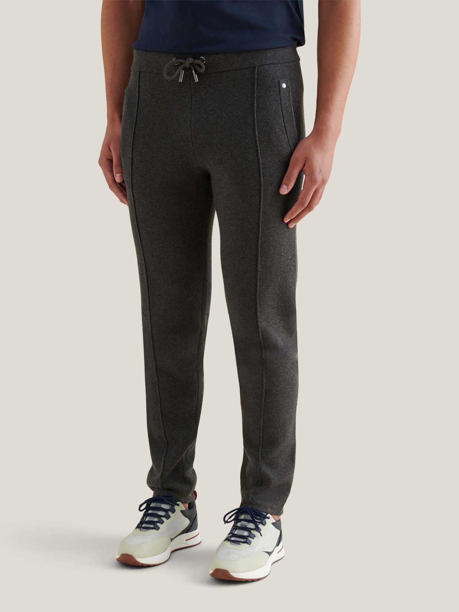 Peckham Rye Milano Knit Charcoal Grey Sweatpants