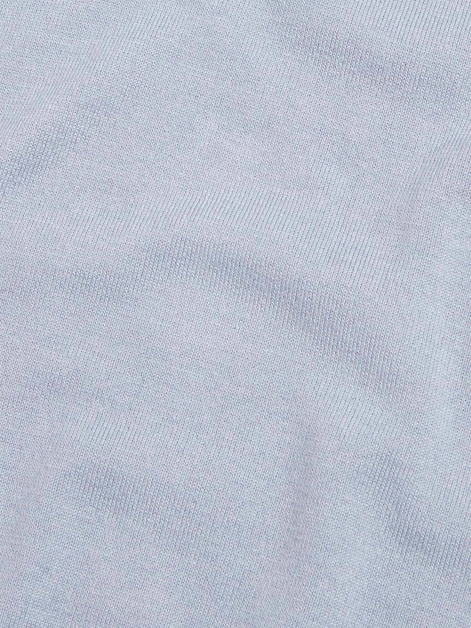 Peckham Rye Knit Blue Blizzard Polo Shirt