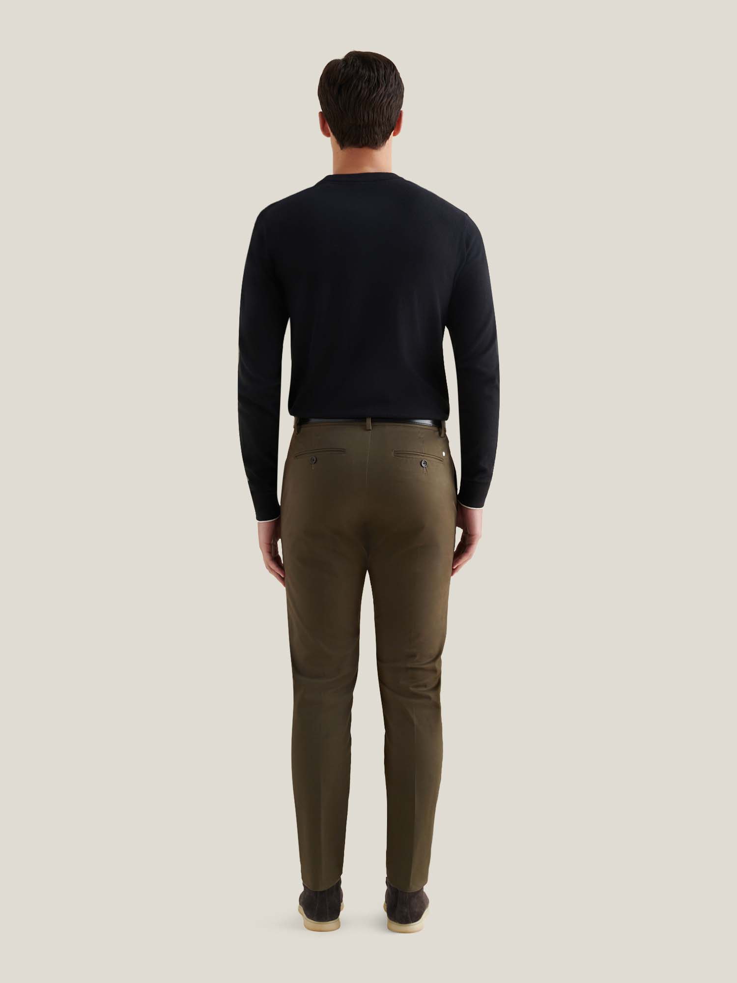 Peckham Rye Knit L/S Black Crewneck