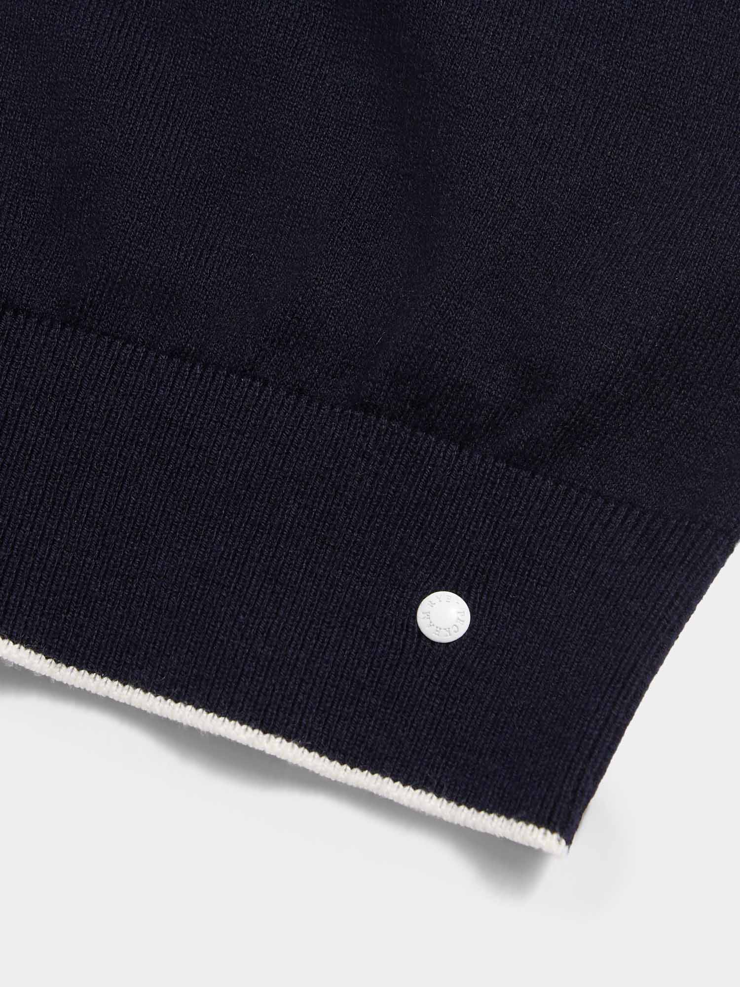 Peckham Rye Knit Dark Sapphire Navy Crewneck