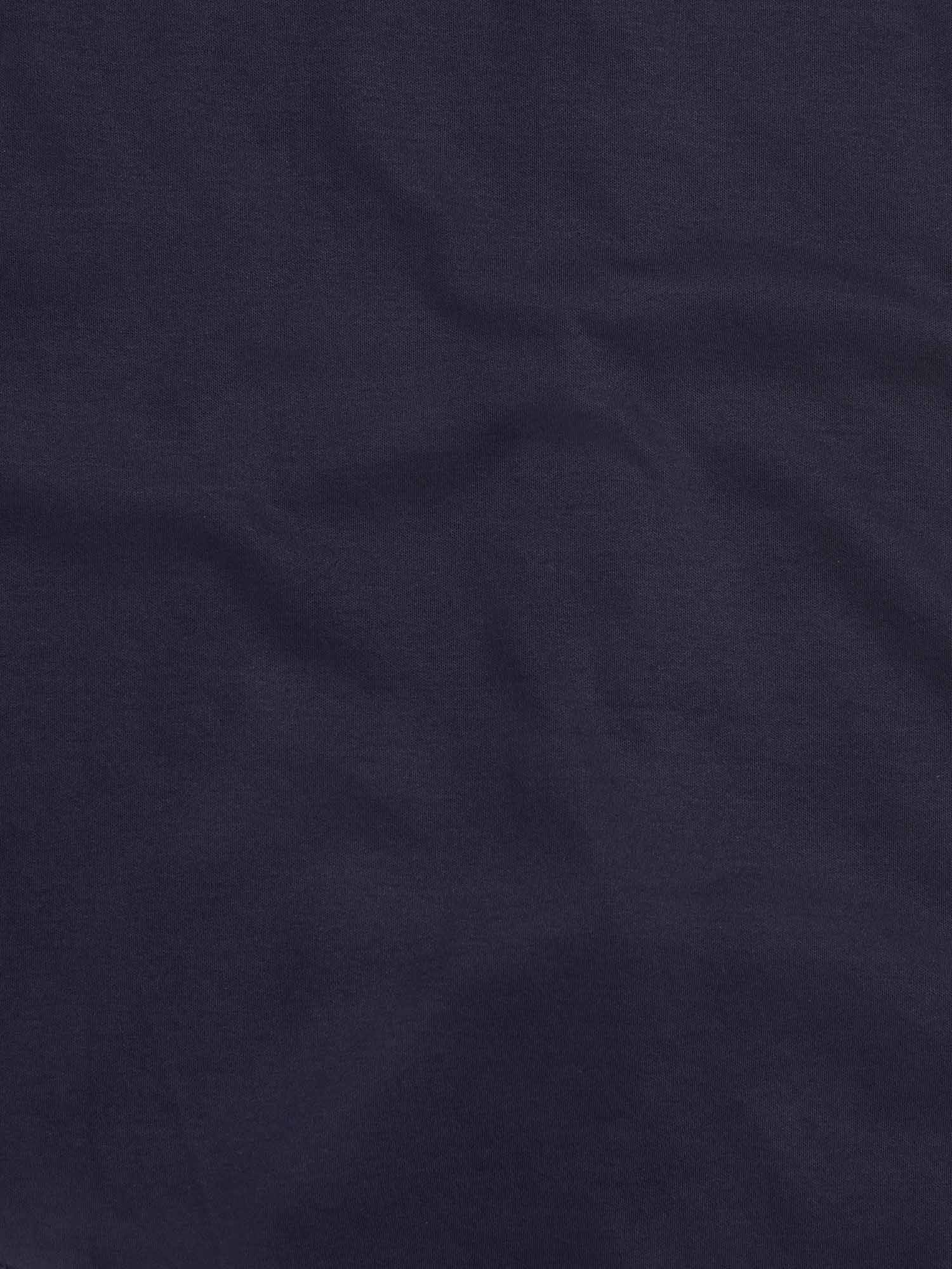 Peckham Rye Jersey Hidden-Button Dark Sapphire Navy Shirt