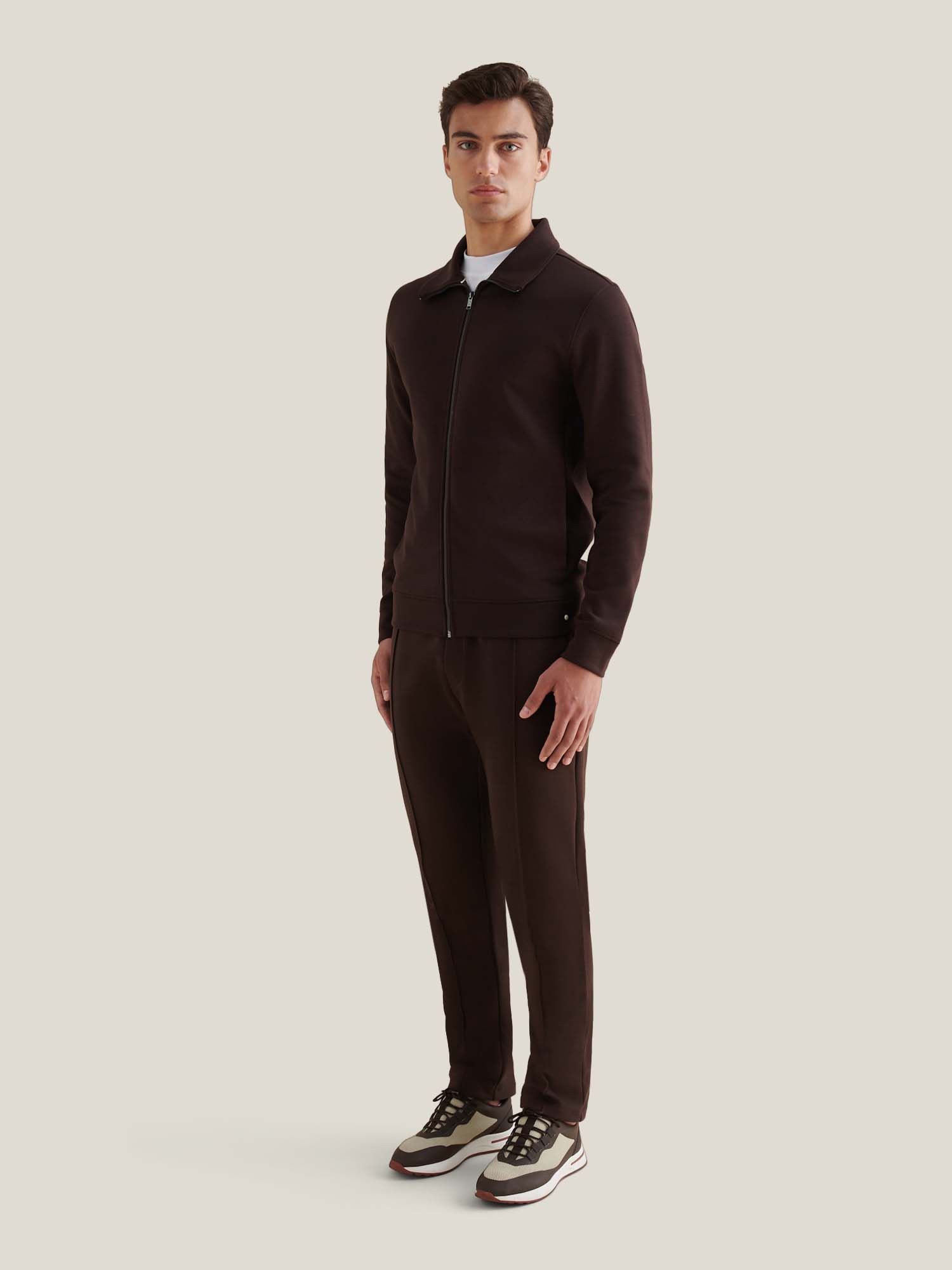 Peckham Rye Interlock Funnel Java Jacket