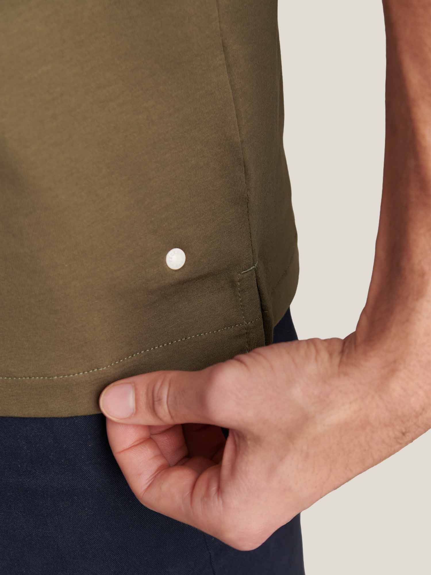 Peckham Rye Mercerised Cotton Tipped Sea Turtle Polo Shirt