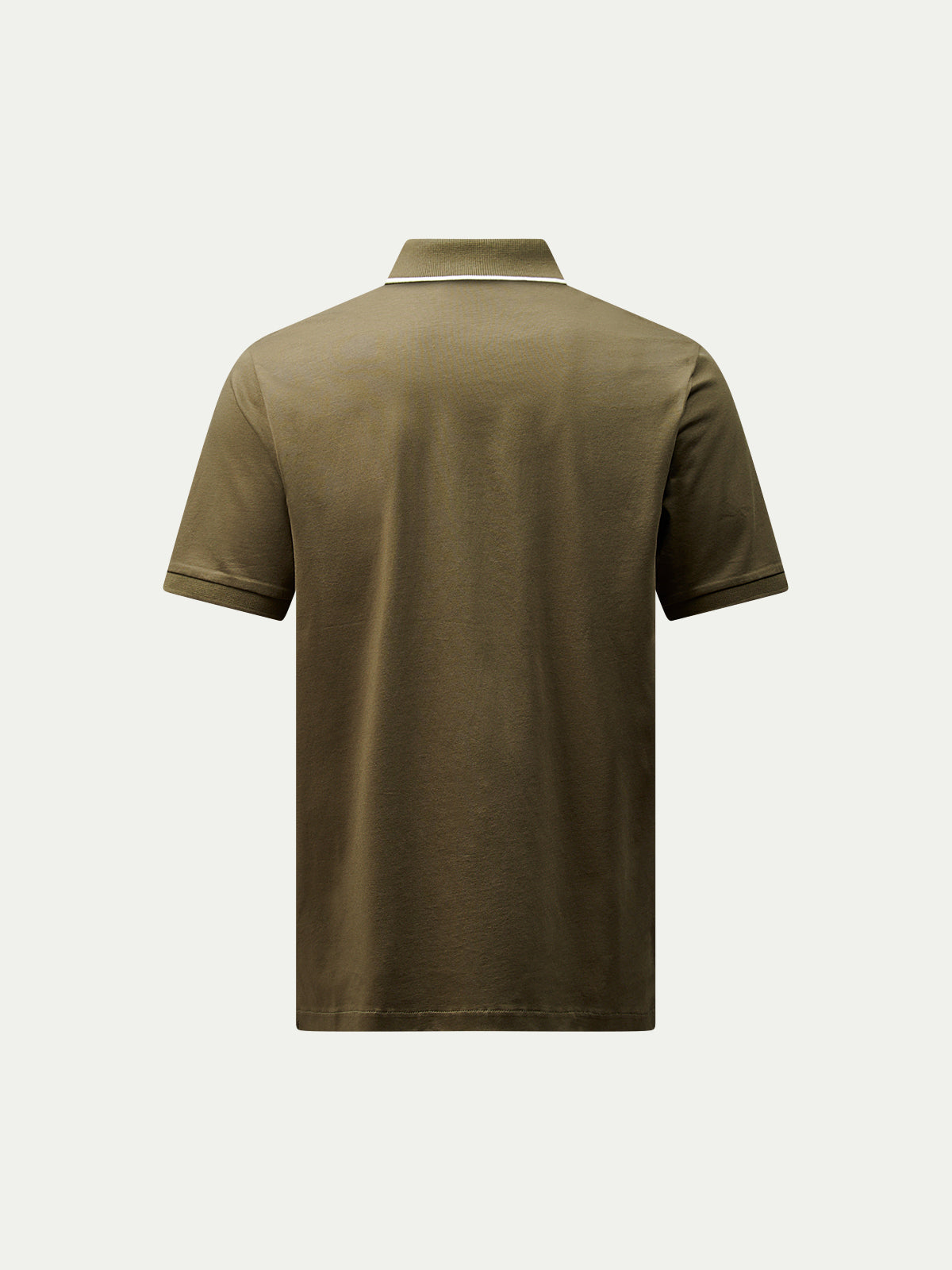 Peckham Rye Mercerised Cotton Tipped Sea Turtle Polo Shirt