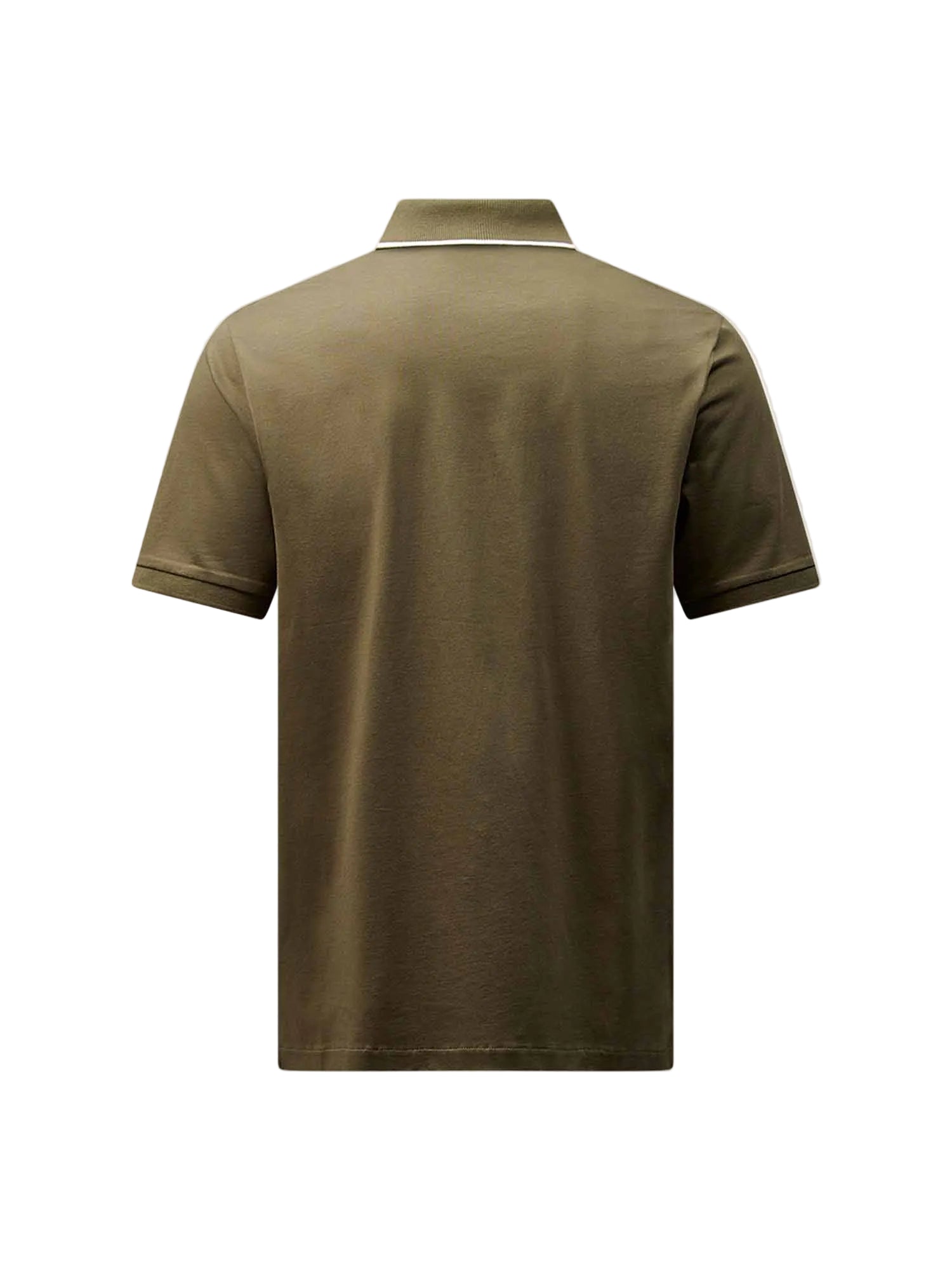 Peckham Rye Mercerised Cotton Tipped Sea Turtle Polo Shirt