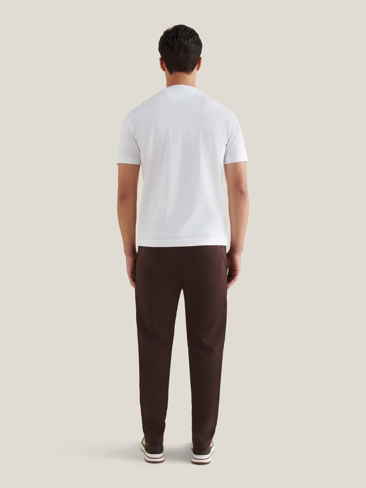 Peckham Rye Mercerised Cotton Bright White T-Shirt