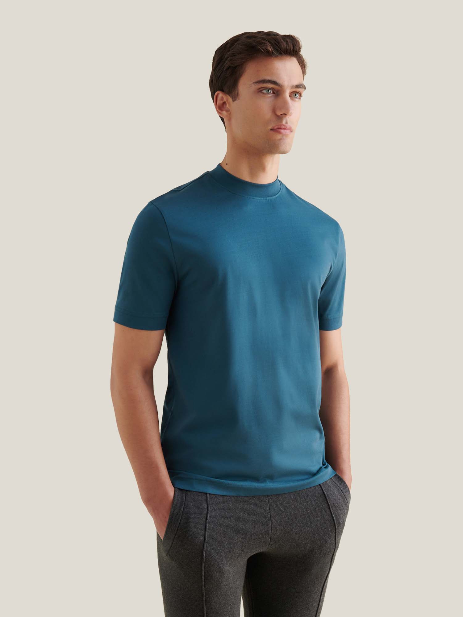 Peckham Rye Mercerised Cotton Stargazer T-Shirt