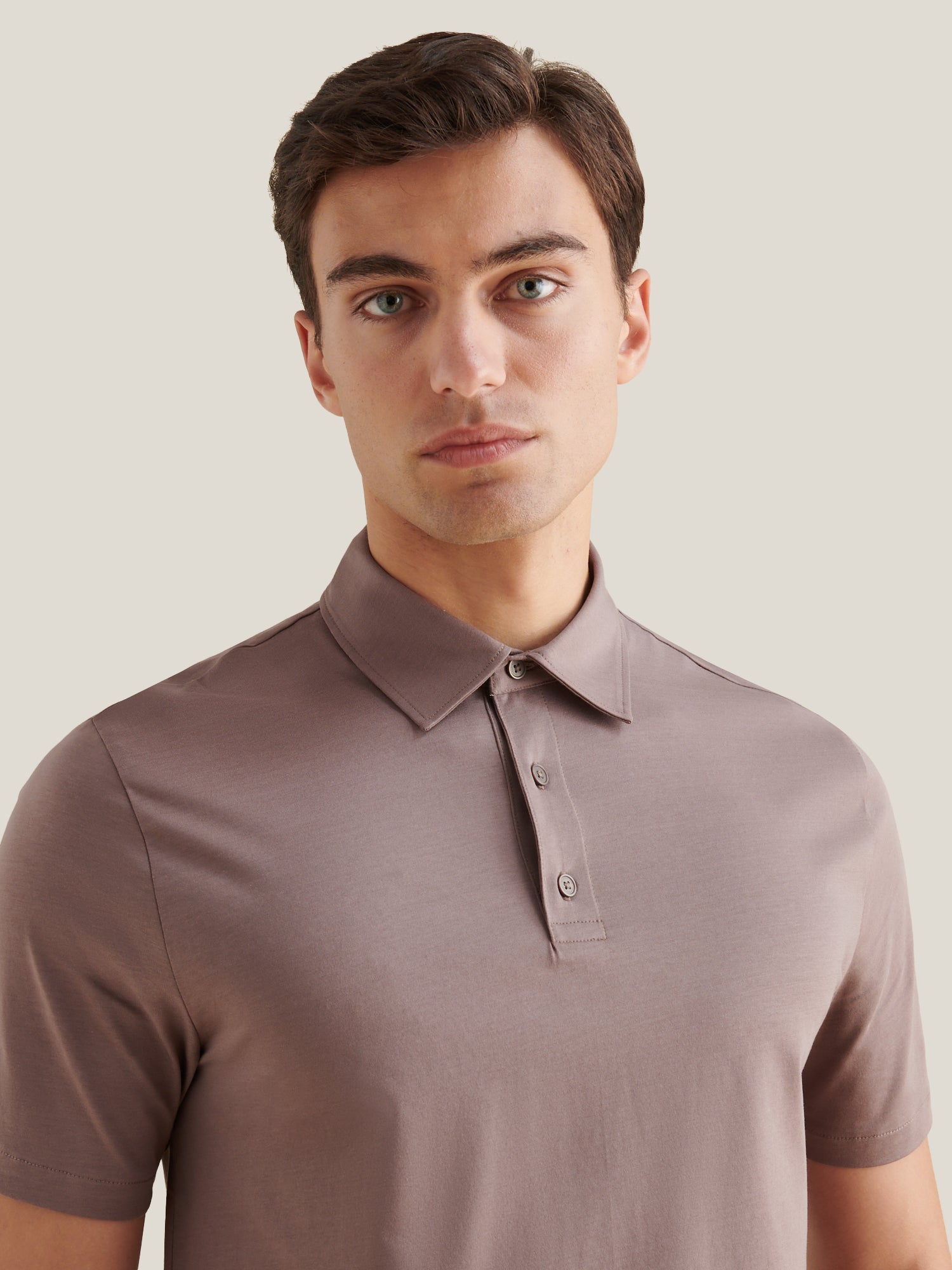 Peckham Rye Mercerised Cotton Iron Polo Shirt