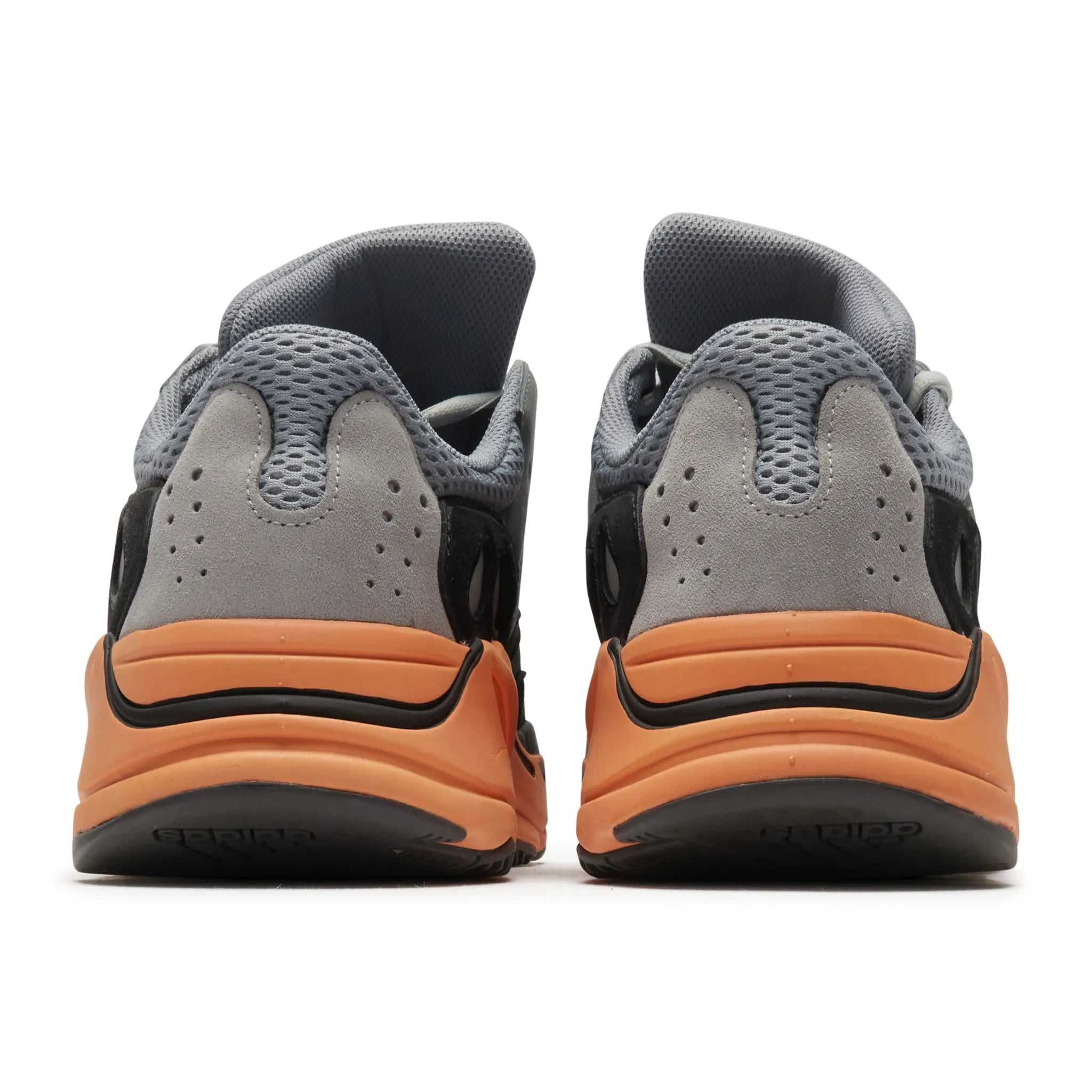 Heel view of Preloved - Adidas Yeezy Boost 700 Boost Wash Orange