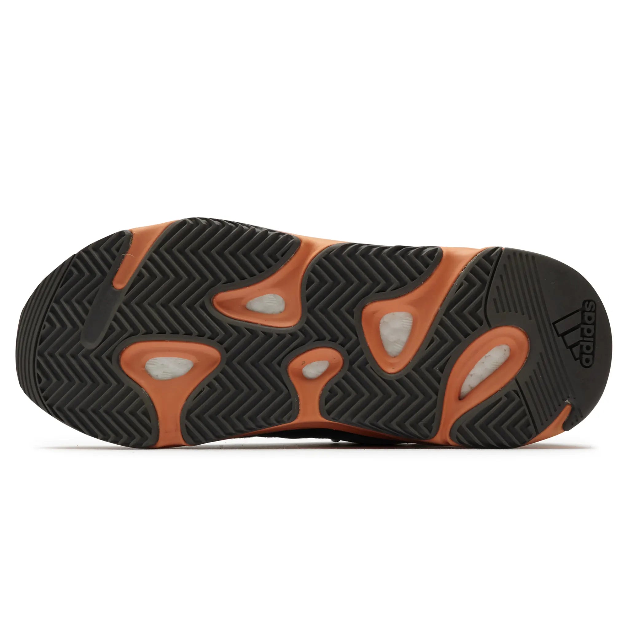 Sole view of Preloved - Adidas Yeezy Boost 700 Boost Wash Orange