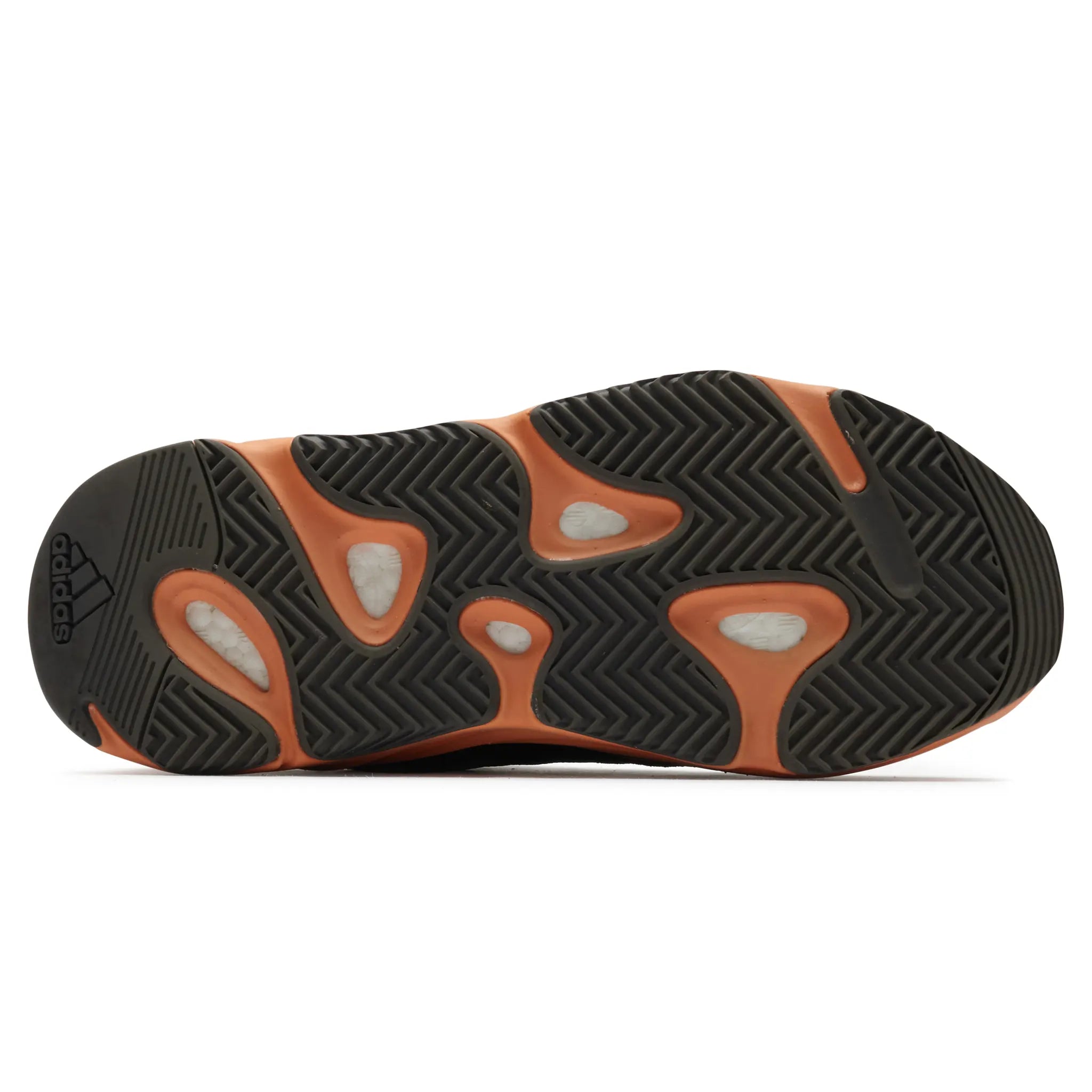 Sole view of Preloved - Adidas Yeezy Boost 700 Boost Wash Orange