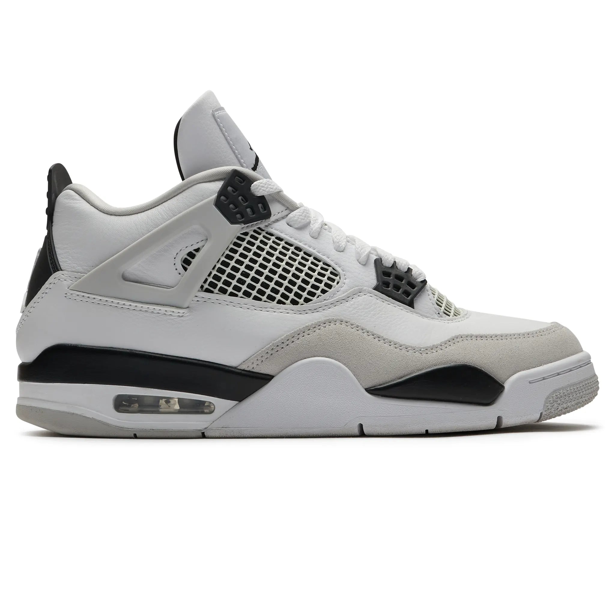 Side view of Preloved - Air Jordan 4 Retro Military Black