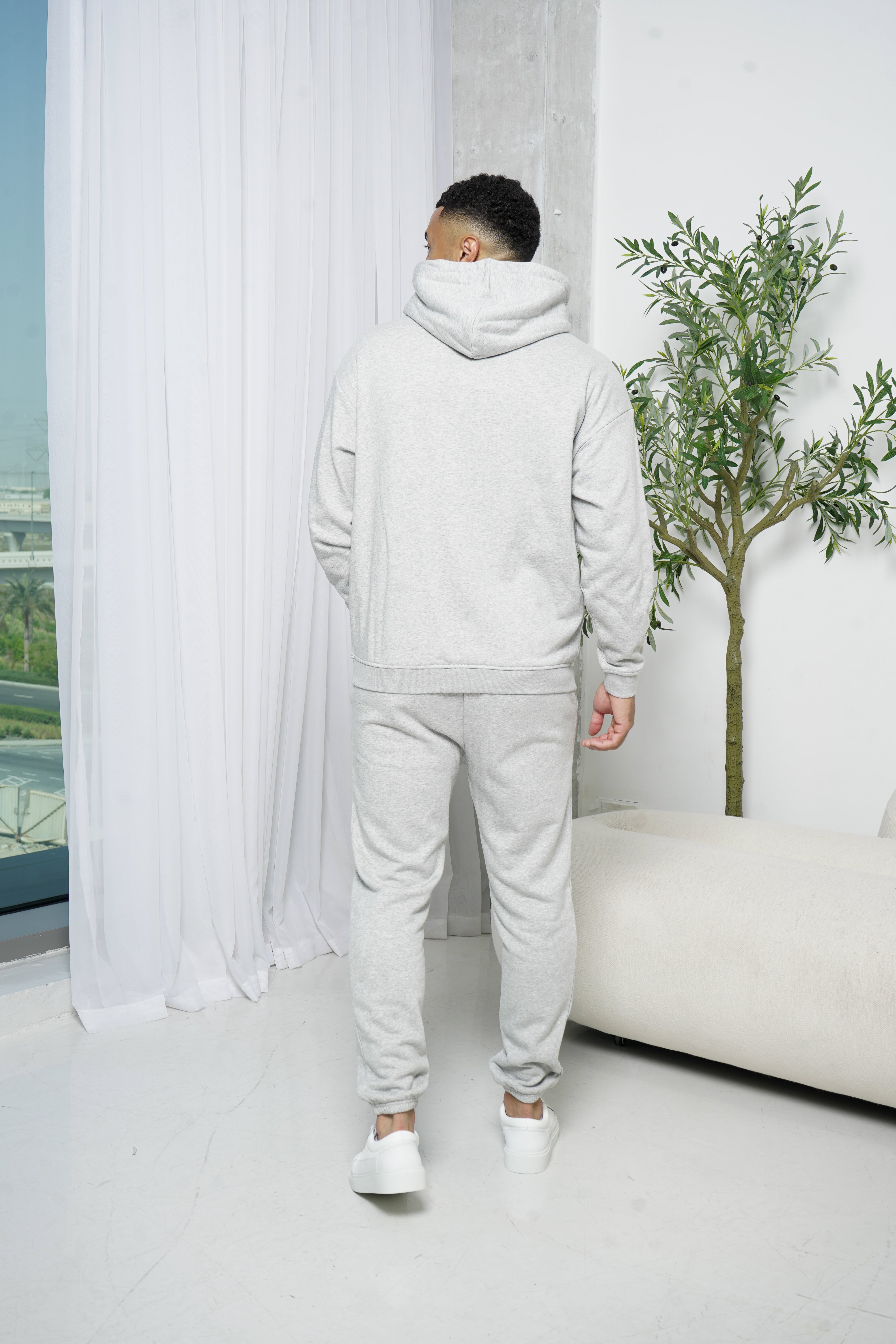 CAPO Grey Marl Sweatpants