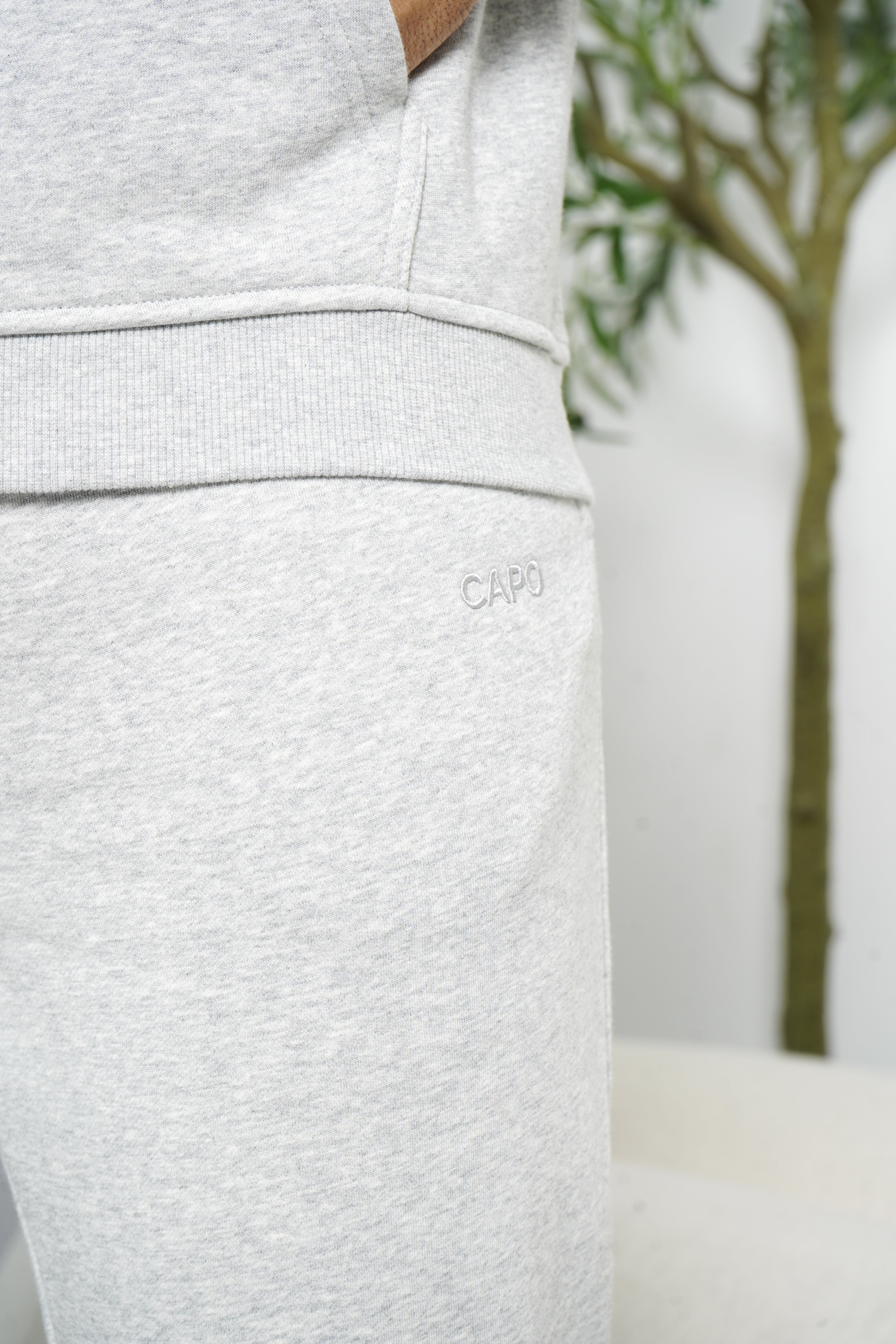 CAPO Grey Marl Sweatpants