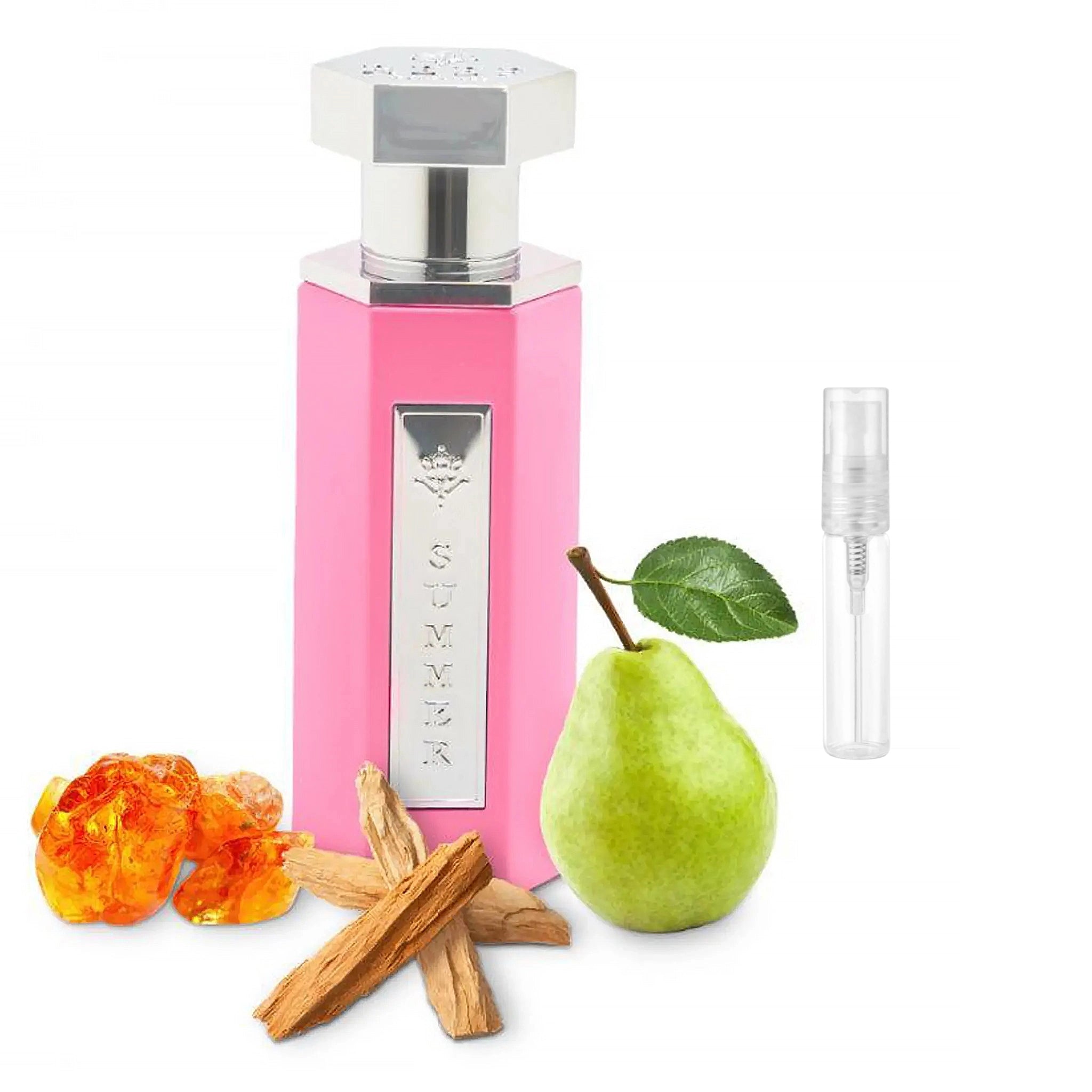 Image of Front view of REEF Summer Pink Eau De Parfum SAMPLE - 2ml