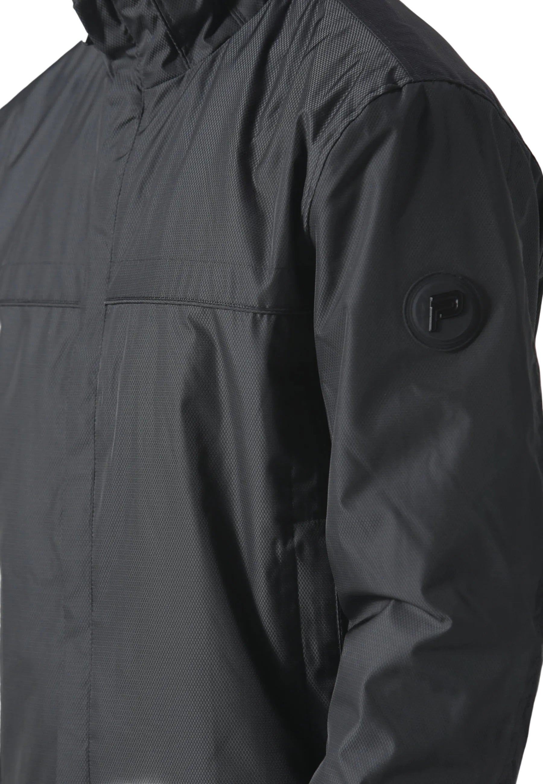 Detailed View of 883 Police Stroud Black Jacket
