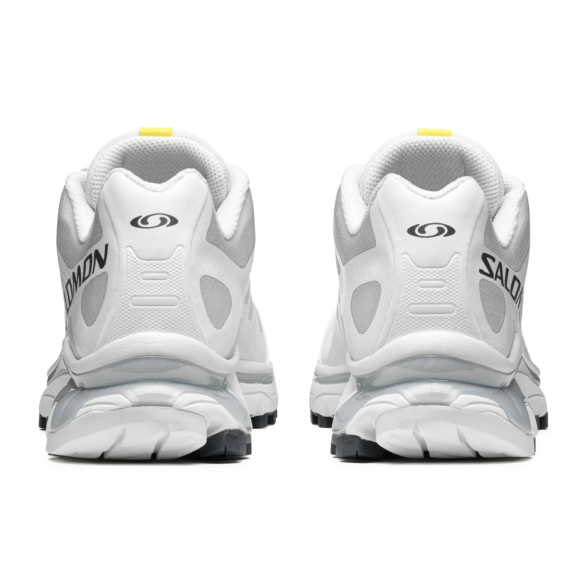 Heel view of Salomon XT-4 OG White Ebony Sneaker