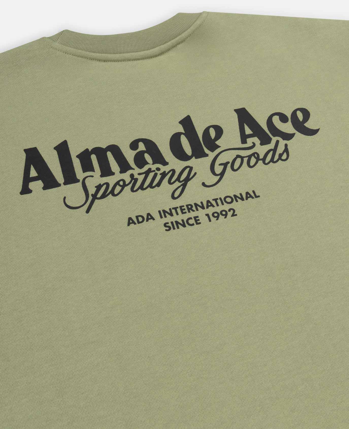 Alma De Ace Sporting Goods Light Green Sweatshirt