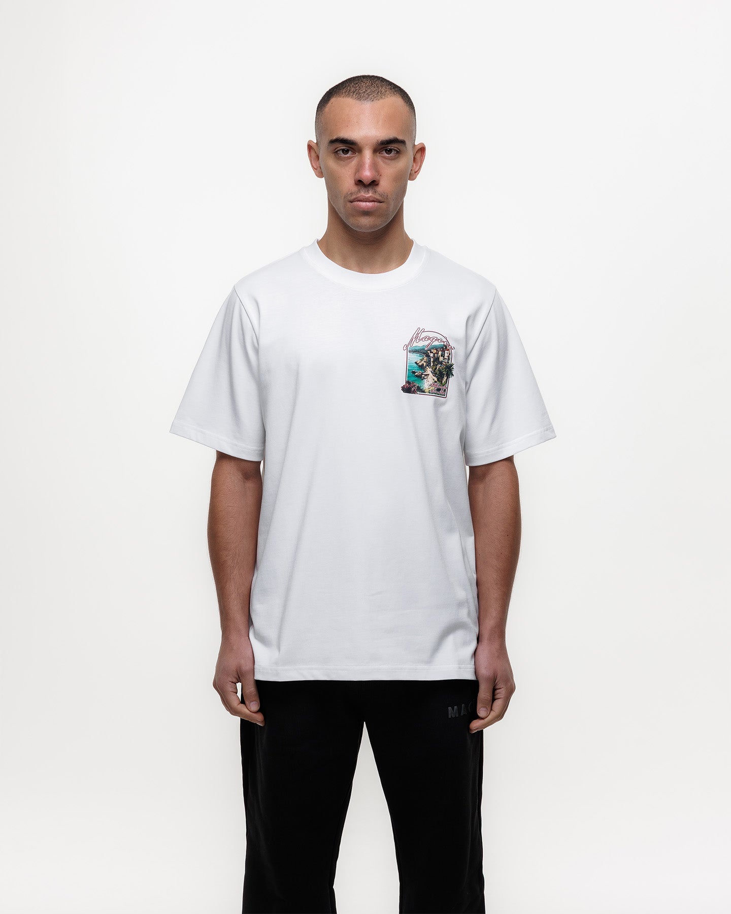 MAGIRI Sur Mur Printed White T-Shirt