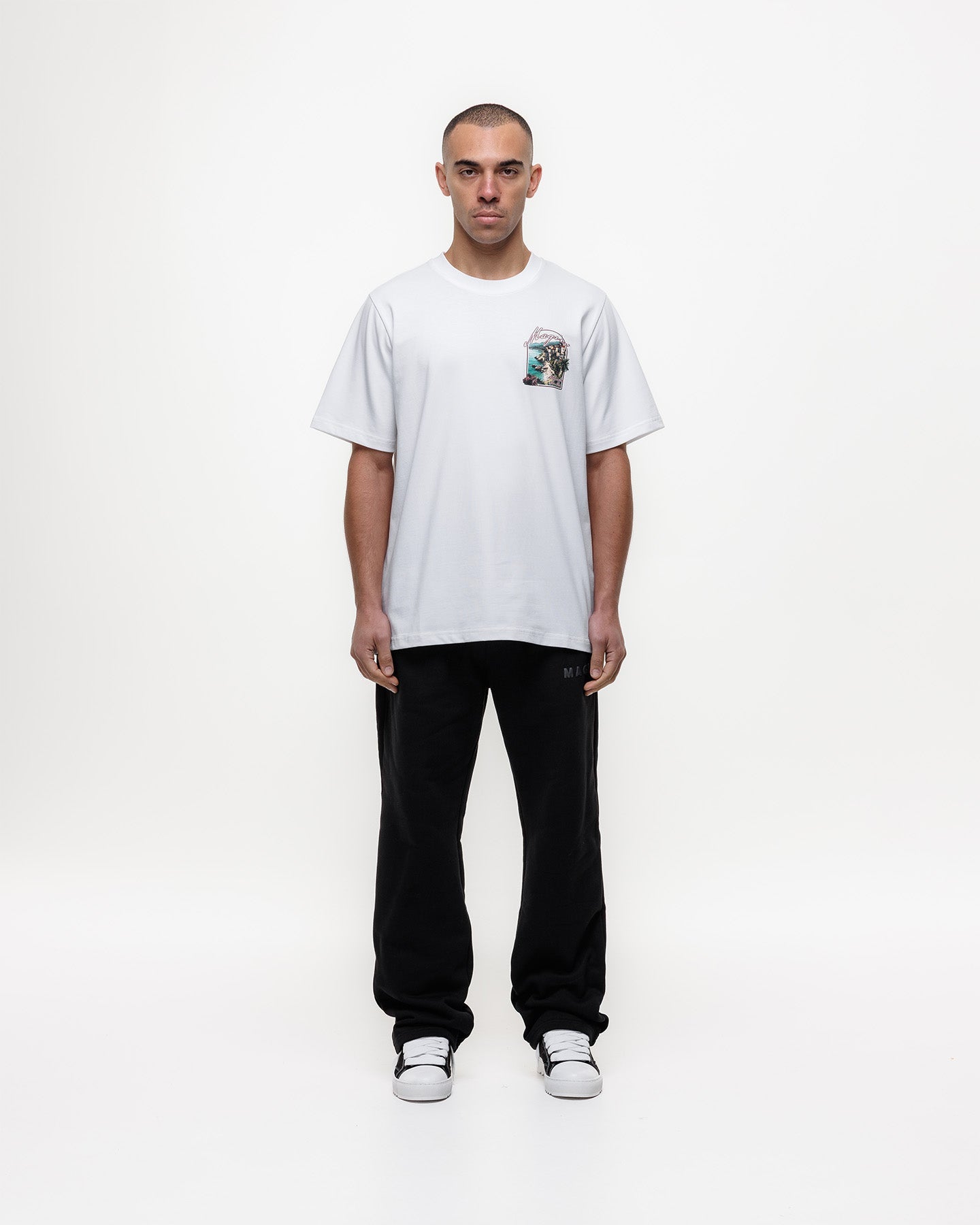 MAGIRI Sur Mur Printed White T-Shirt