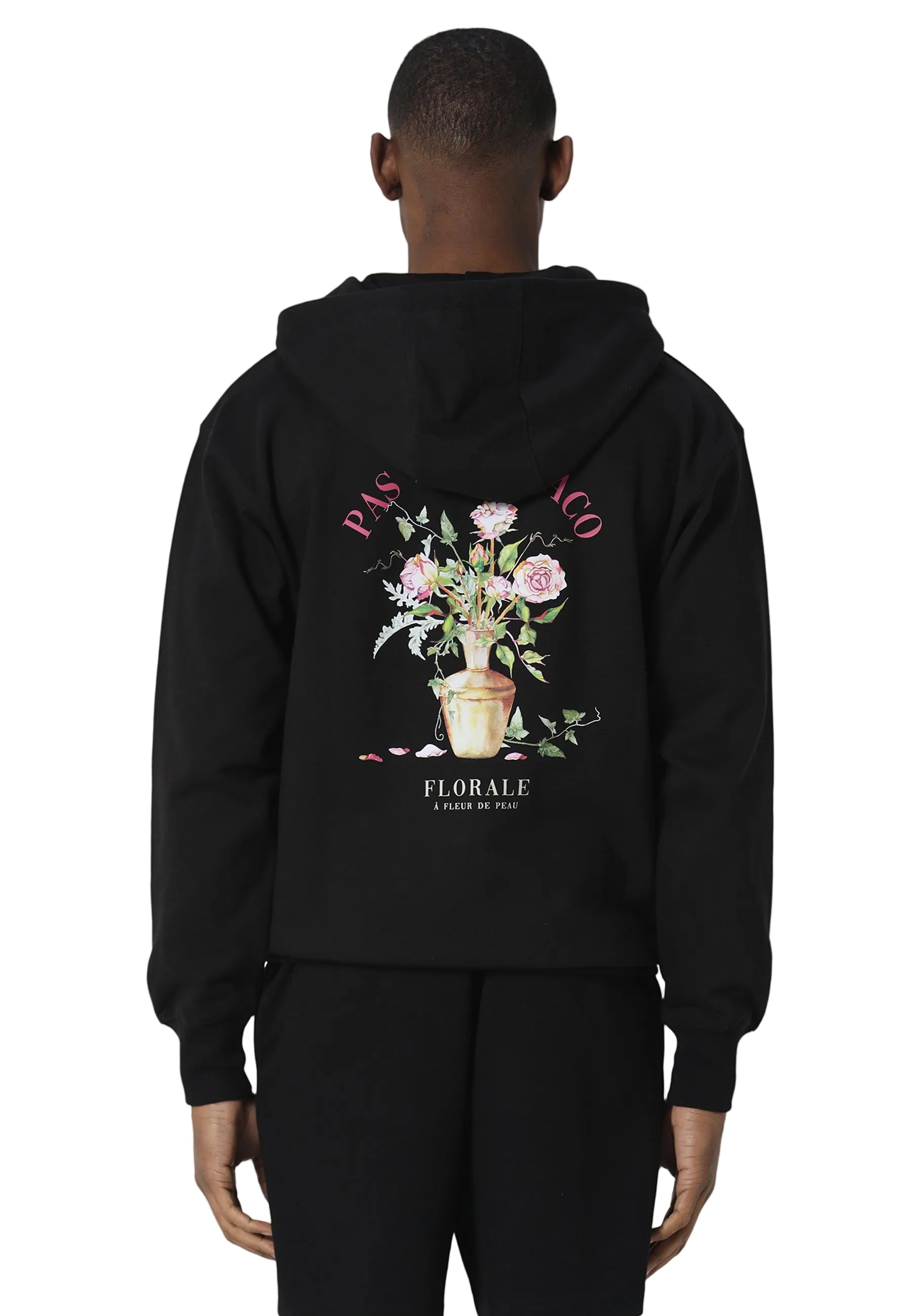 Pas De Monaco Vaso Black Hoodie