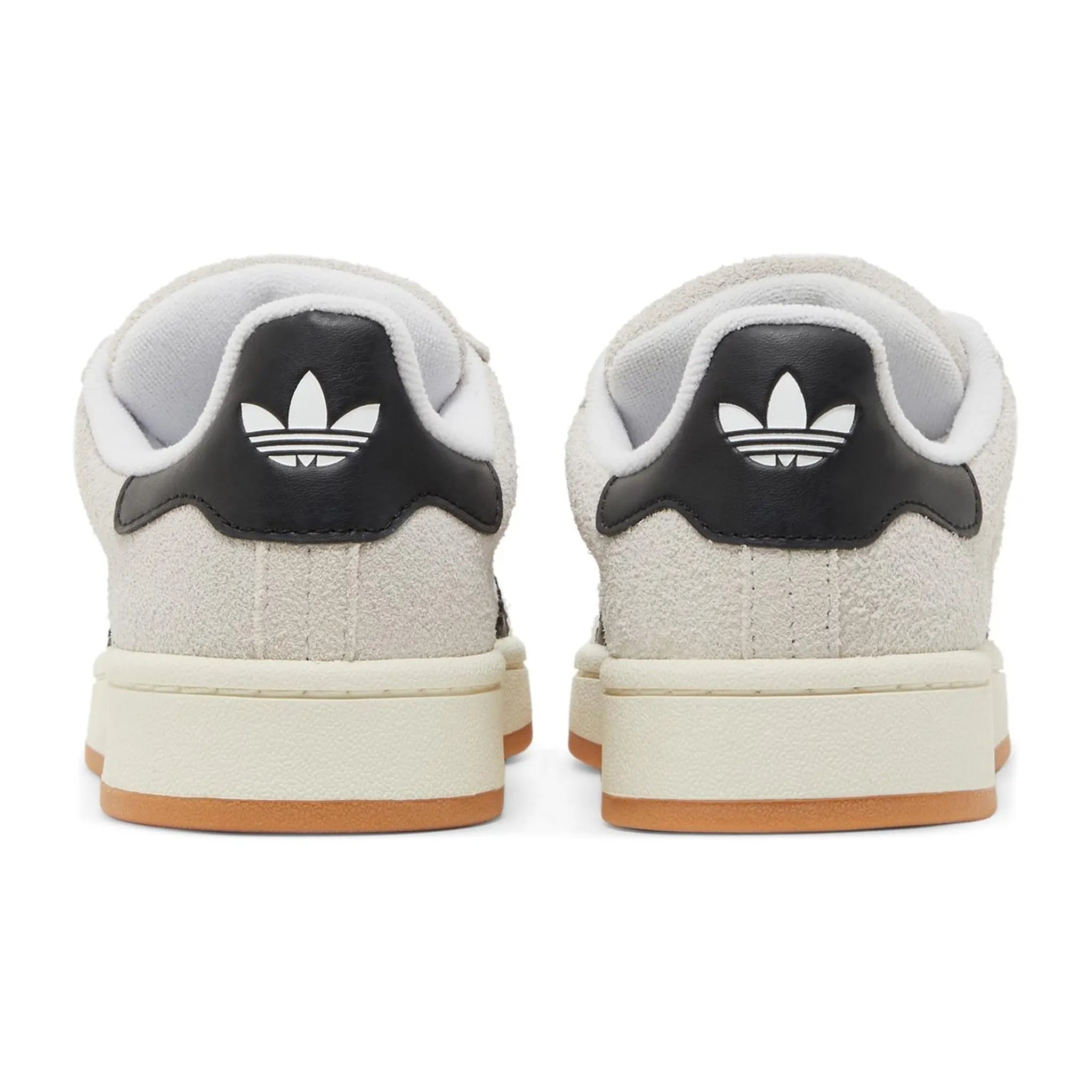 Back view of Adidas Campus 00s Crystal White Black (W) GY0042