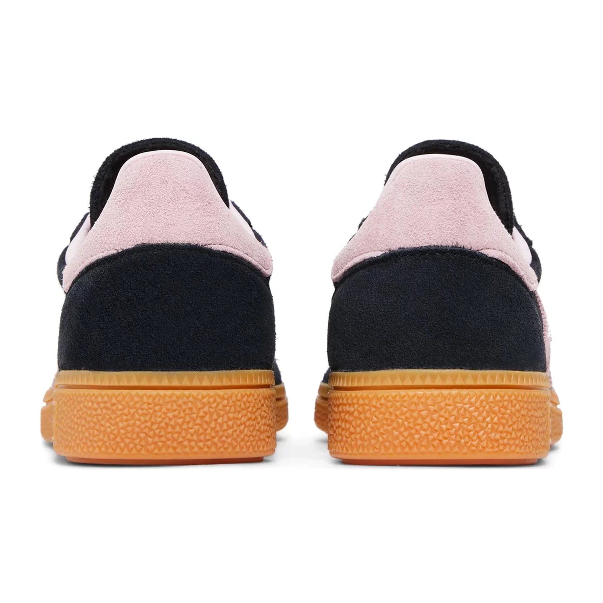 Back view of Adidas Handball Spezial Black Clear Pink Gum (W) IE5897