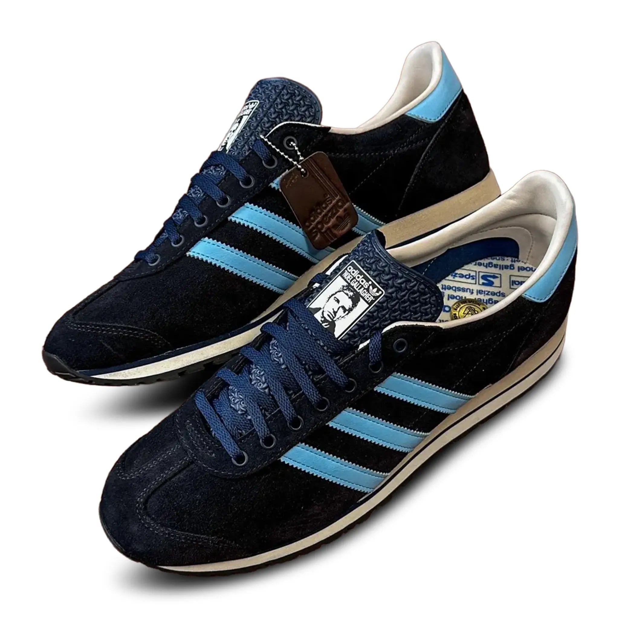 Side View of Adidas Marathon SPZL Noel Gallagher Night Navy JR4877