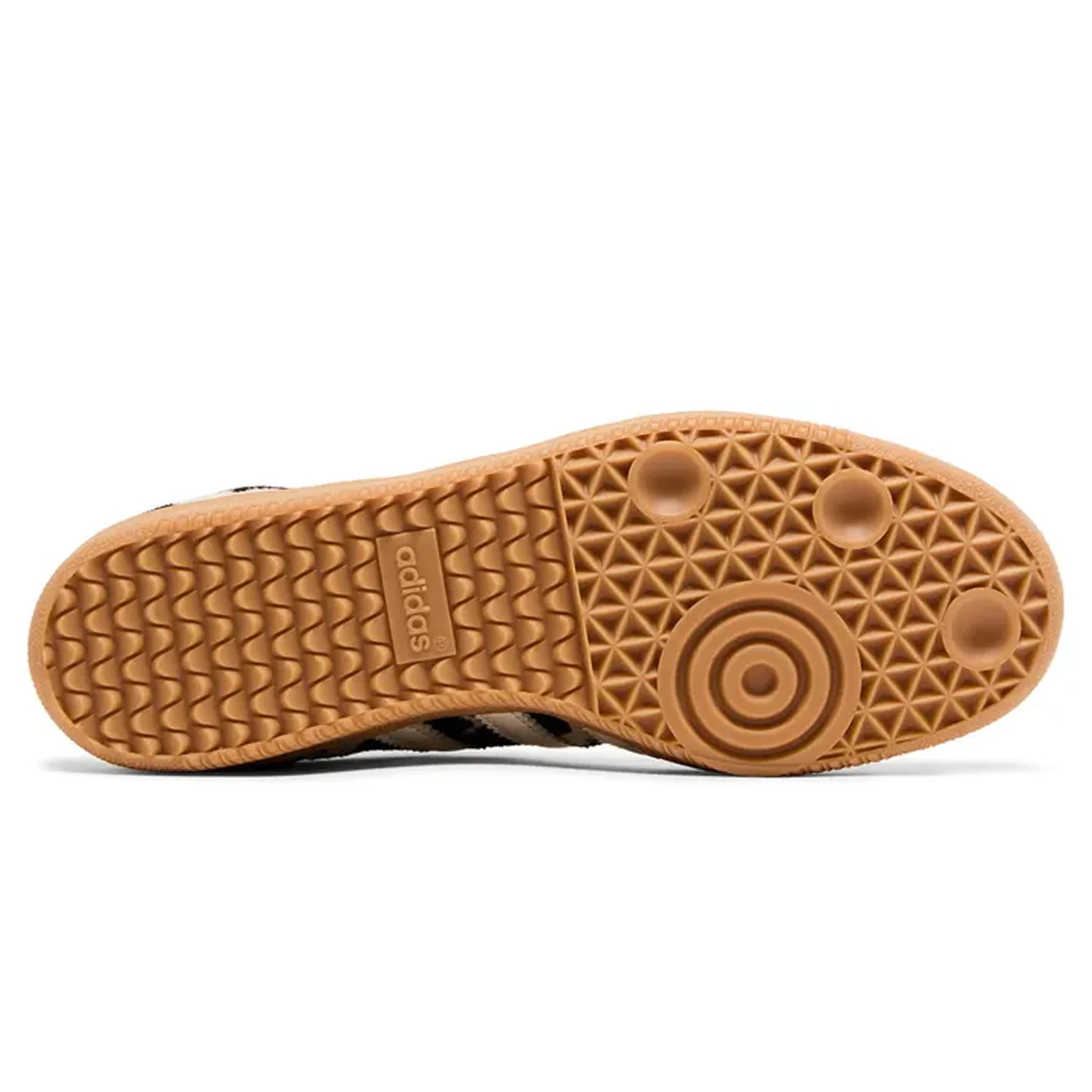 Sole view of Adidas Samba OG Cow Print (W)