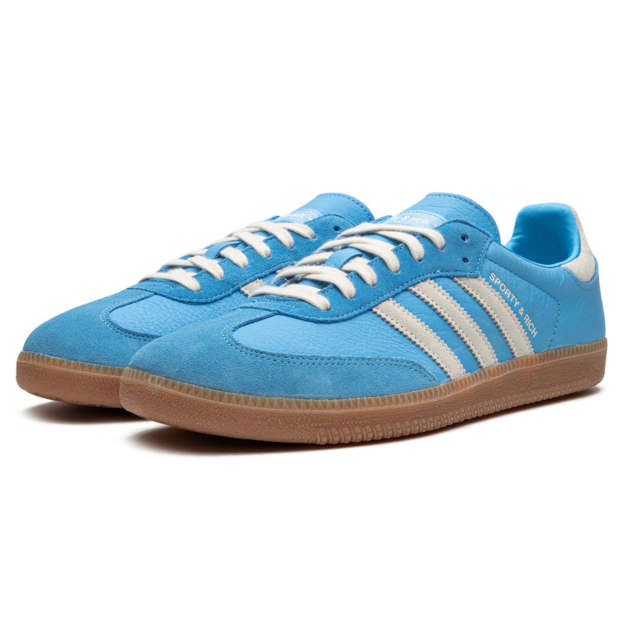 Image of Adidas Samba OG Sporty & Rich Blue Rush
