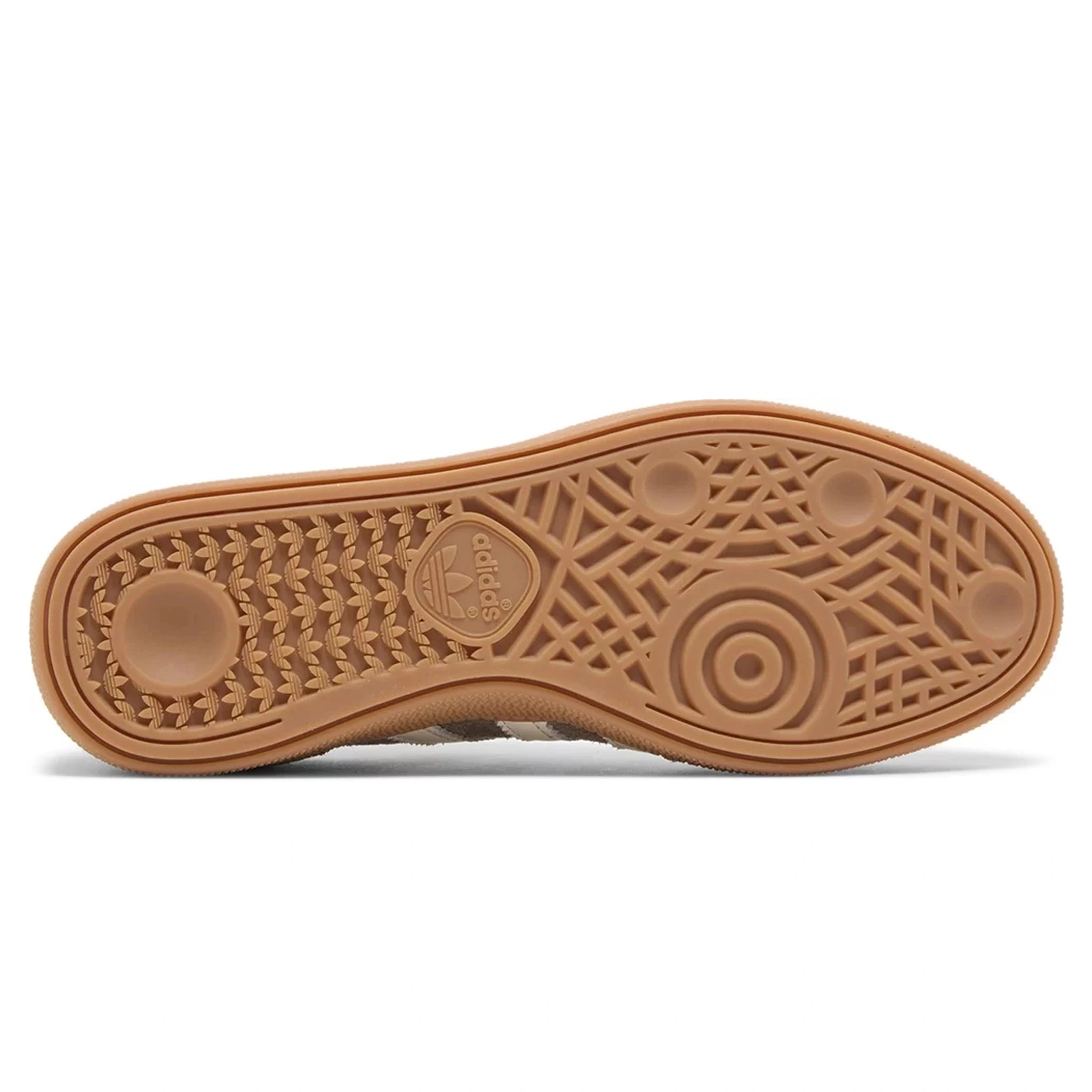 Sole view of Adidas Wmns Handball Spezial Earth Strata Gum (W) IF6490