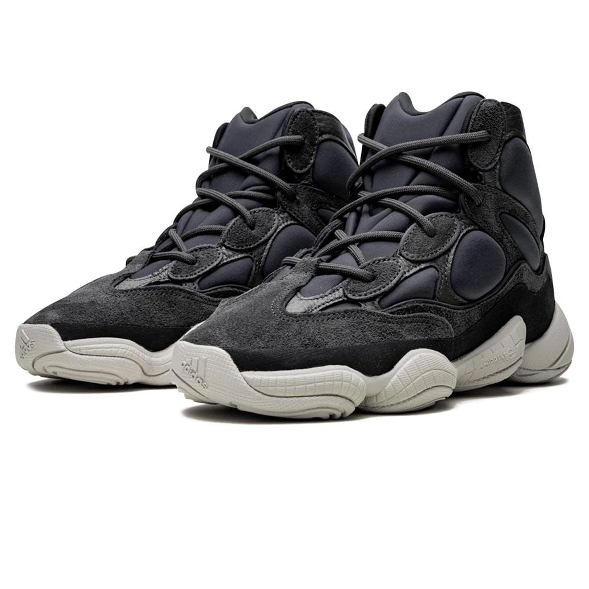 Front side view Adidas Yeezy 500 High Slate FW4968