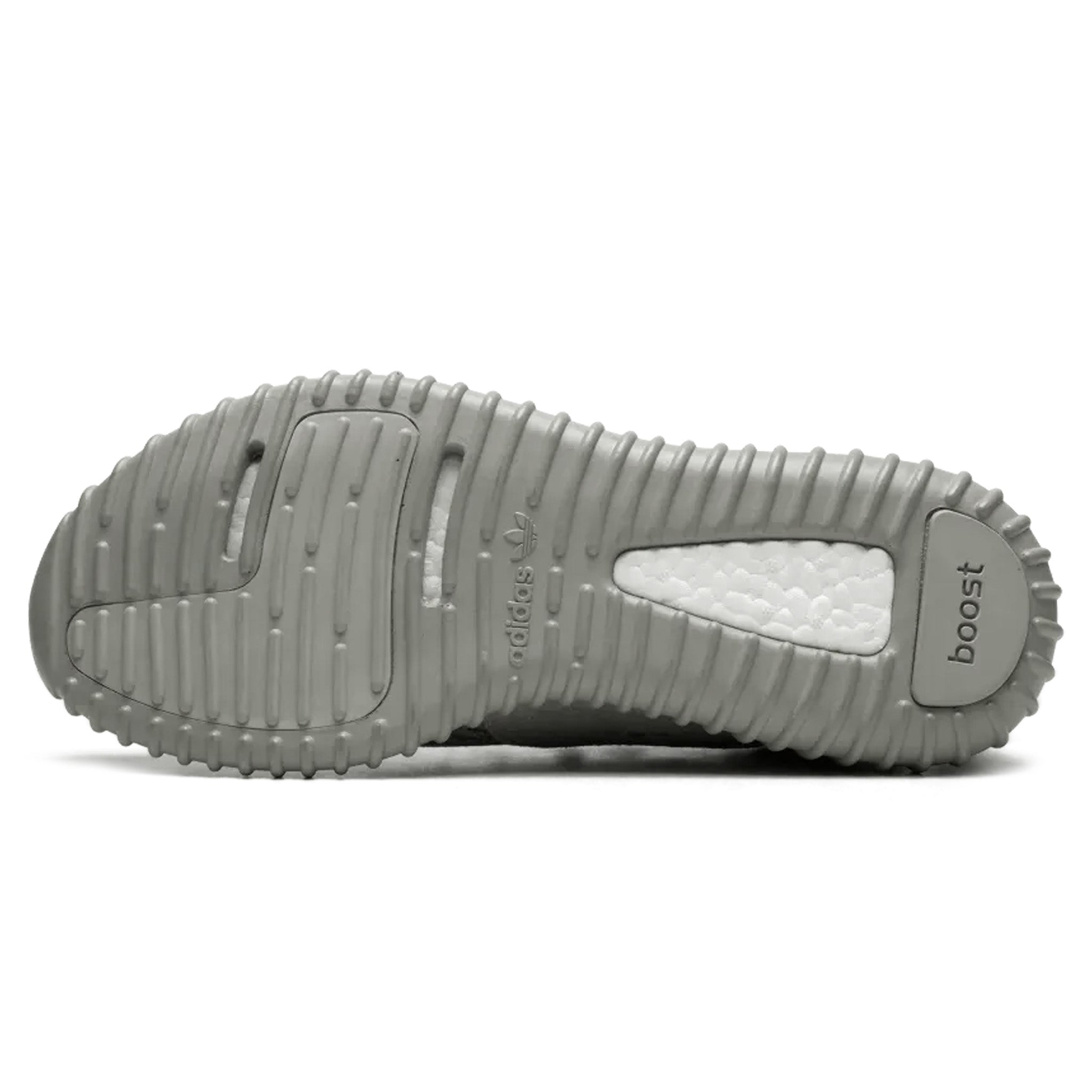 Sole view of Adidas Yeezy Boost 350 V1 Moonrock AQ2660